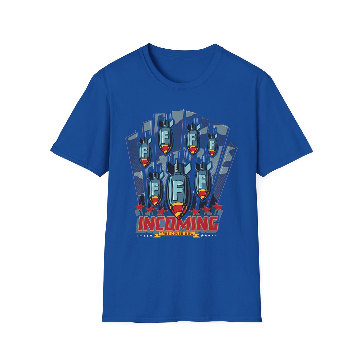 F-Bomb Incoming - T-Shirt
