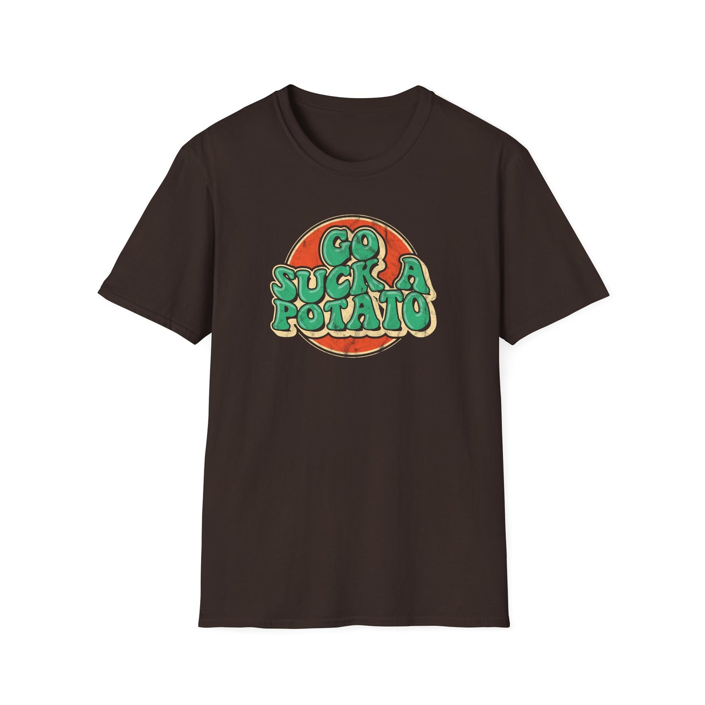 Go Suck A Potato - (Pre-distressed) - T-Shirt