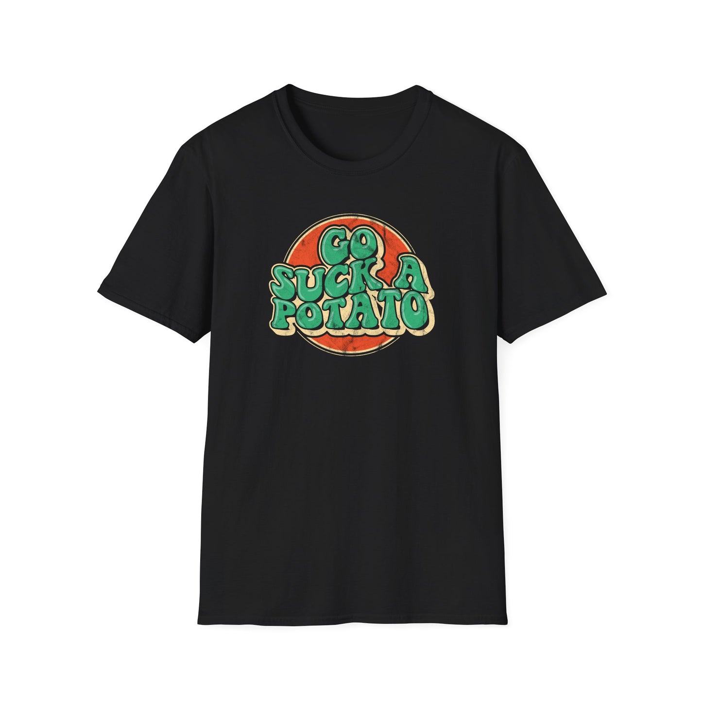 Go Suck A Potato - (Pre-distressed) - T-Shirt
