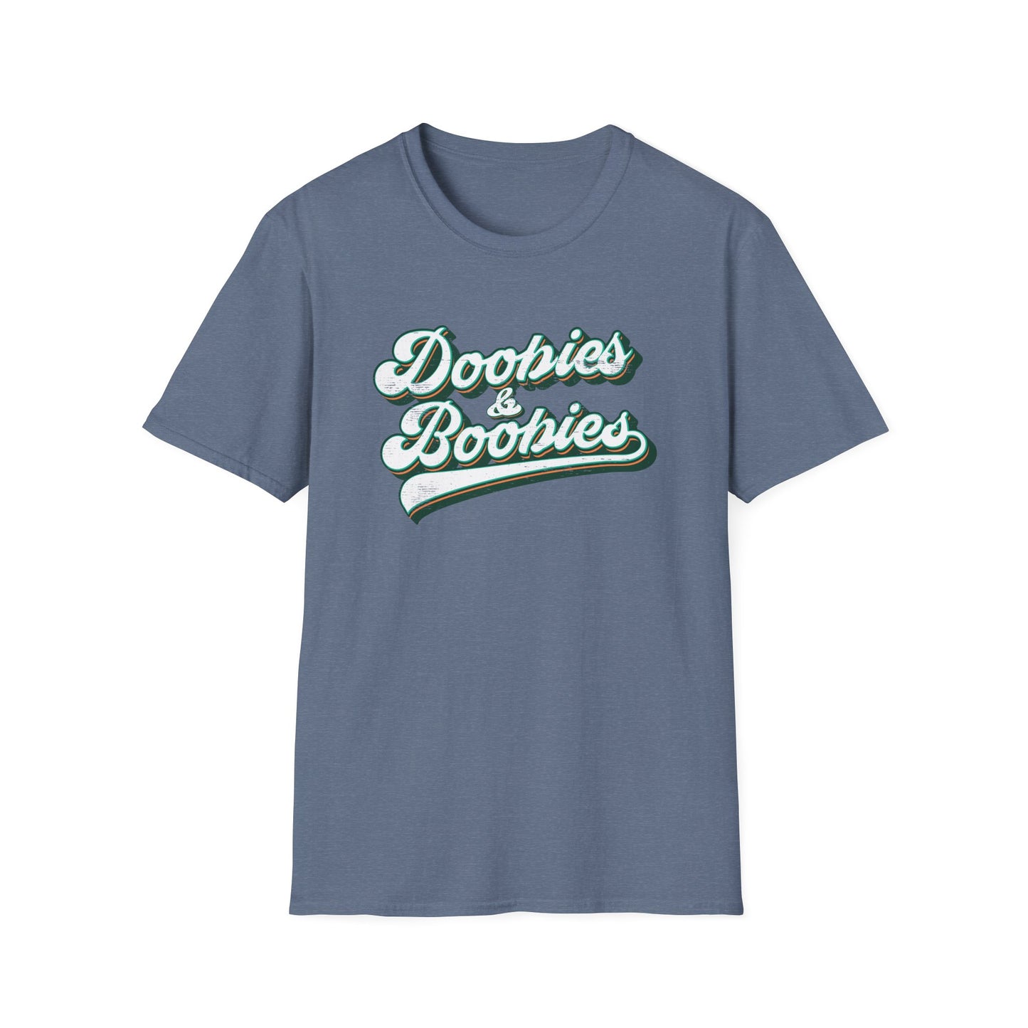 Doobies & Boobies (Pre-distressed) - T-shirt