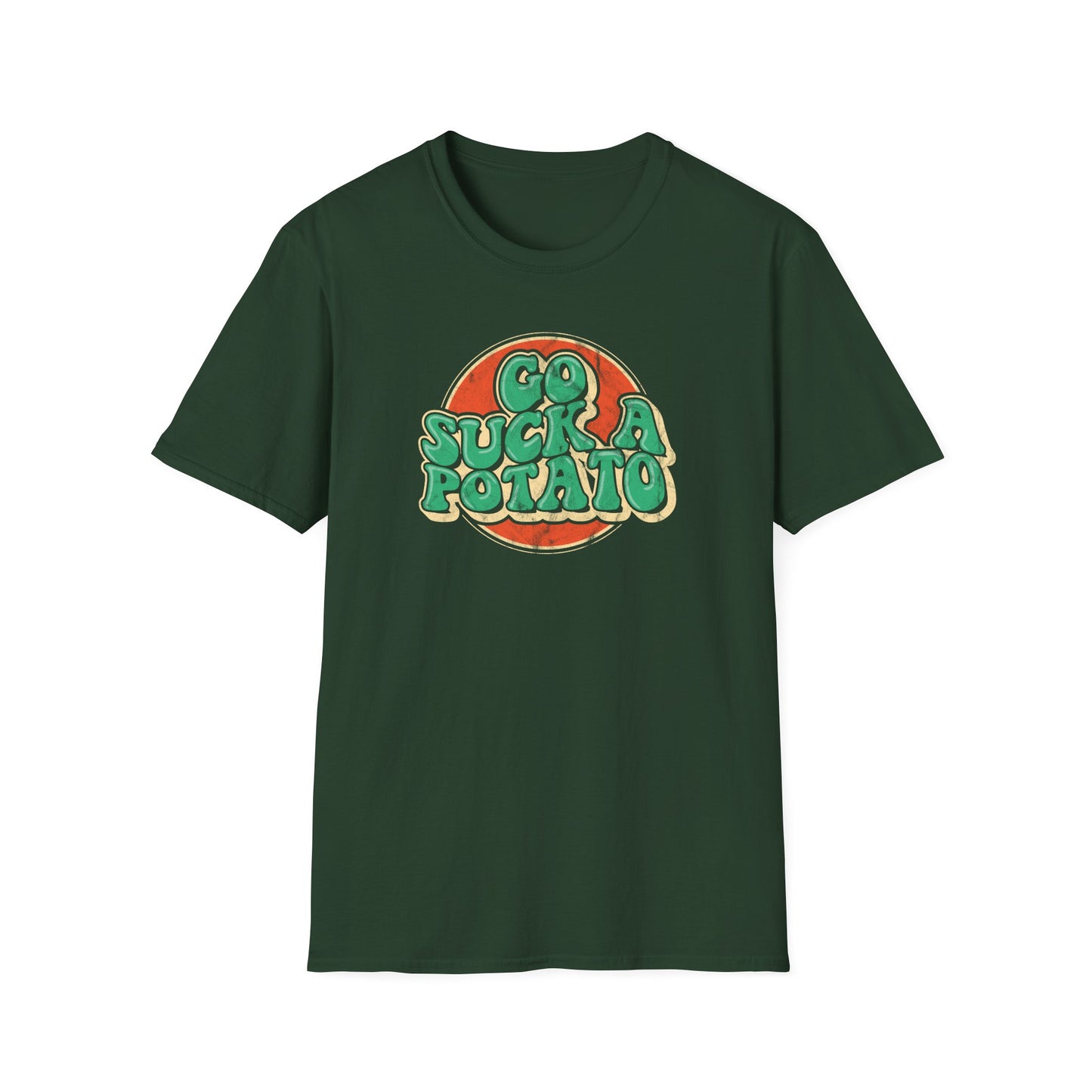 Go Suck A Potato - (Pre-distressed) - T-Shirt