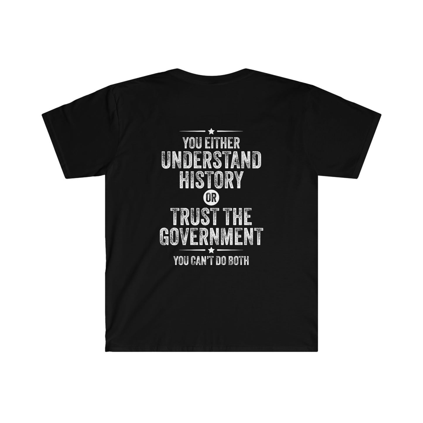 You either understand history or ...
