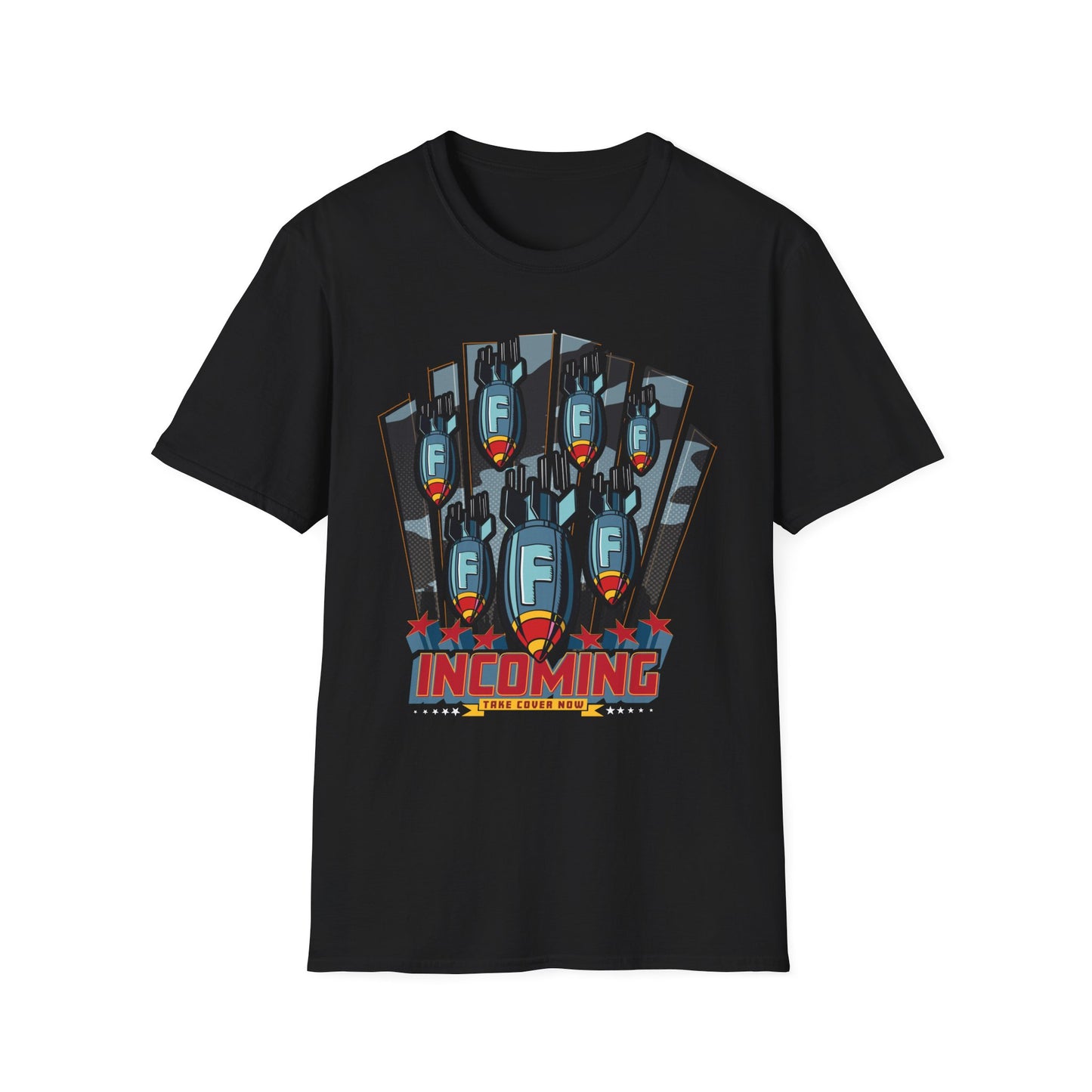 F-Bomb Incoming - T-Shirt