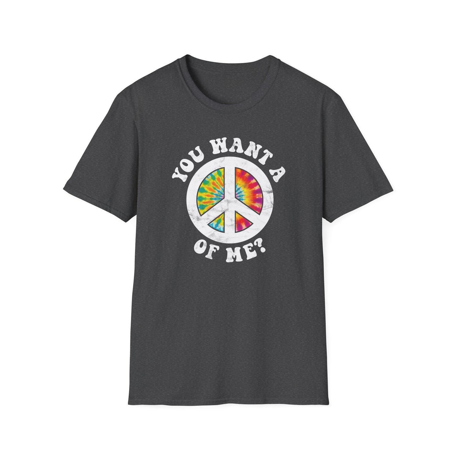 Peace of me? (Pre-distressed) - T-Shirt