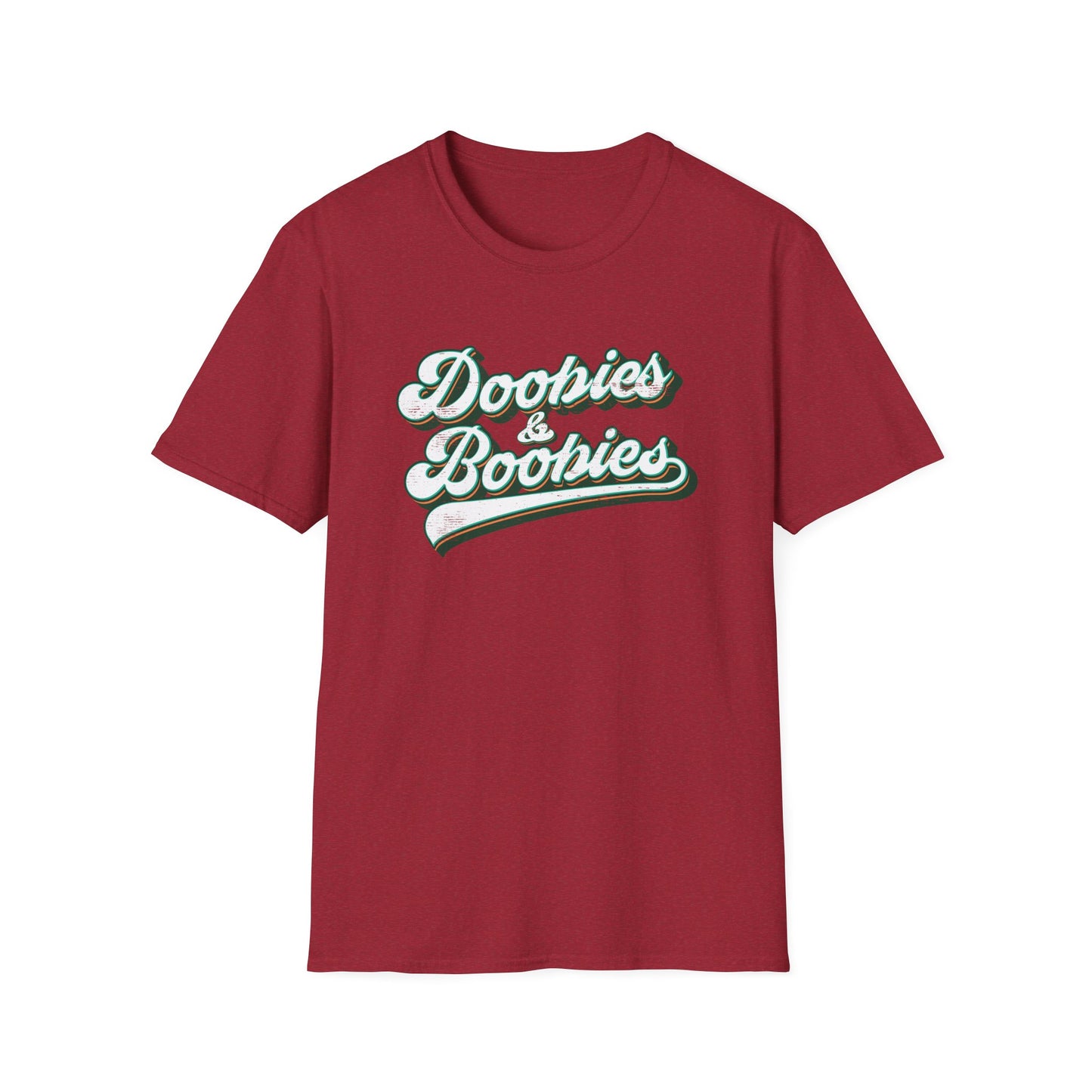 Doobies & Boobies (Pre-distressed) - T-shirt