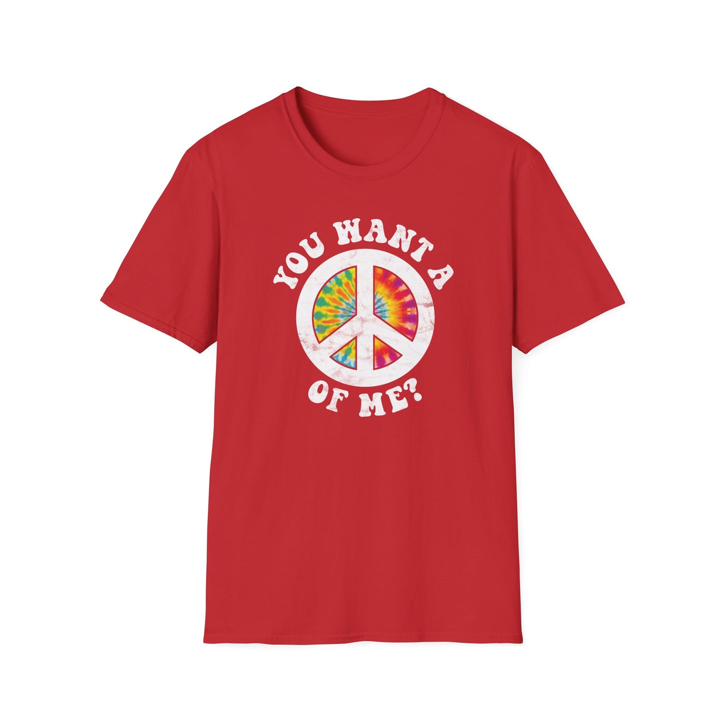 Peace of me? (Pre-distressed) - T-Shirt