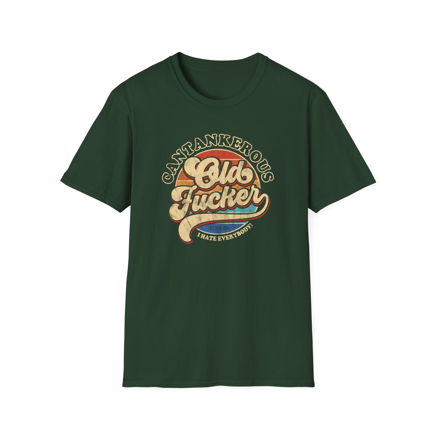 Cantankerous Old F*cker - (Pre-distressed) - T-Shirt