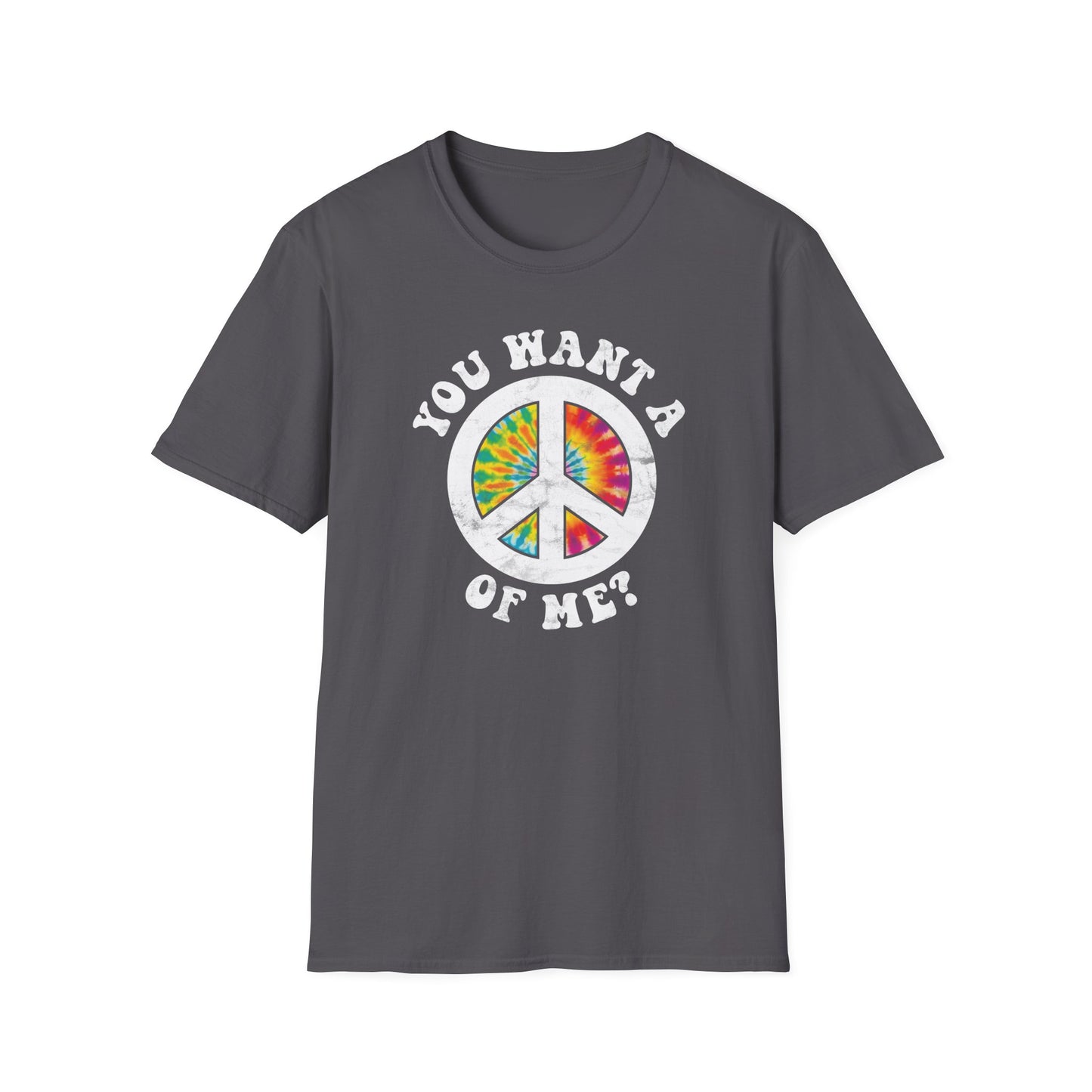 Peace of me? (Pre-distressed) - T-Shirt