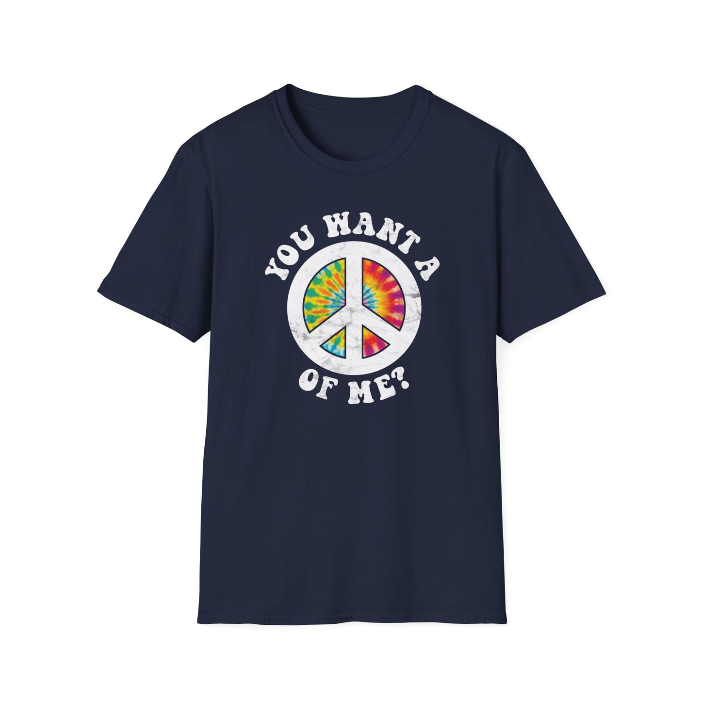 Peace of me? (Pre-distressed) - T-Shirt