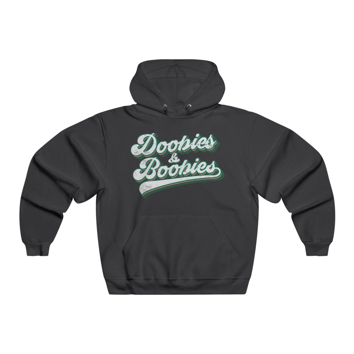 Doobies & Boobies (Pre-distressed) - Hooded Sweatshirt