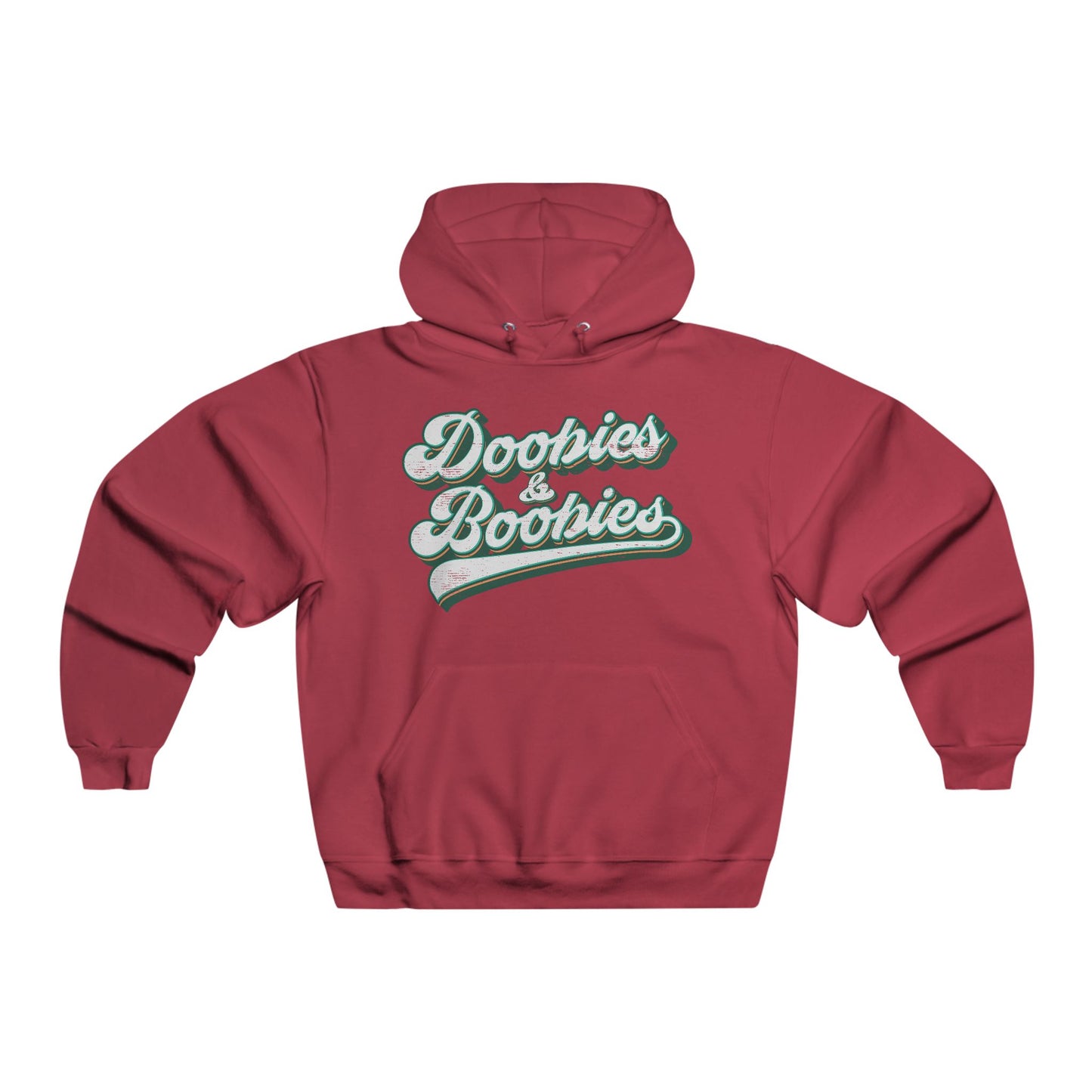 Doobies & Boobies (Pre-distressed) - Hooded Sweatshirt