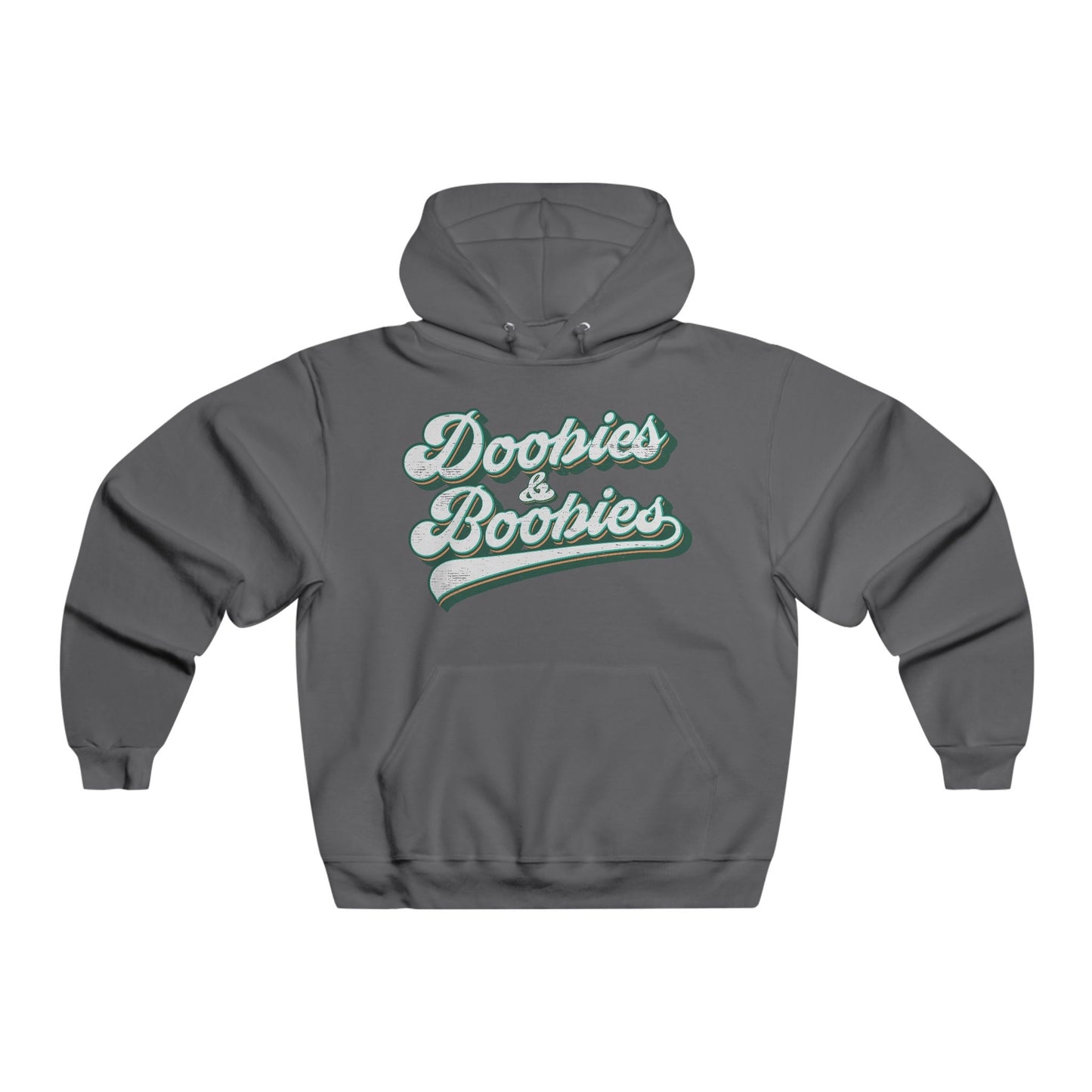 Doobies & Boobies (Pre-distressed) - Hooded Sweatshirt
