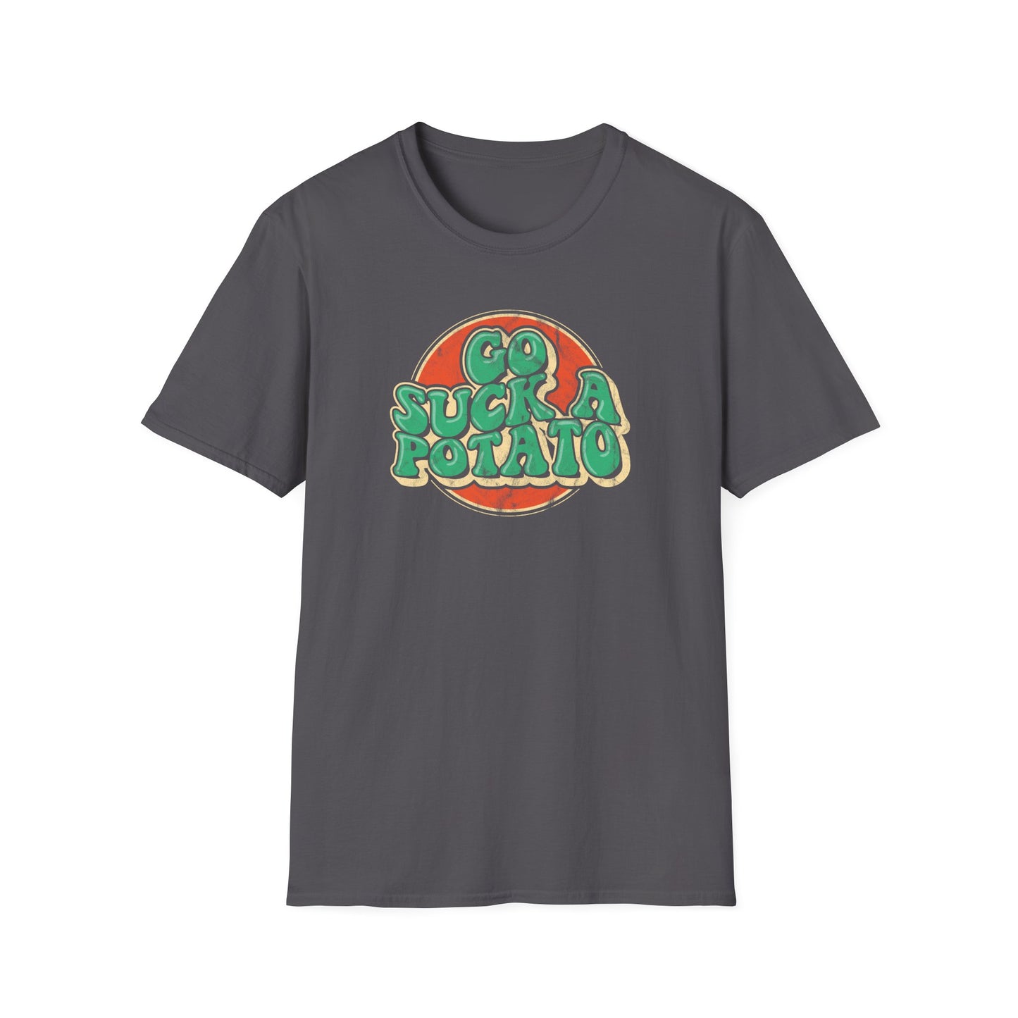 Go Suck A Potato - (Pre-distressed) - T-Shirt