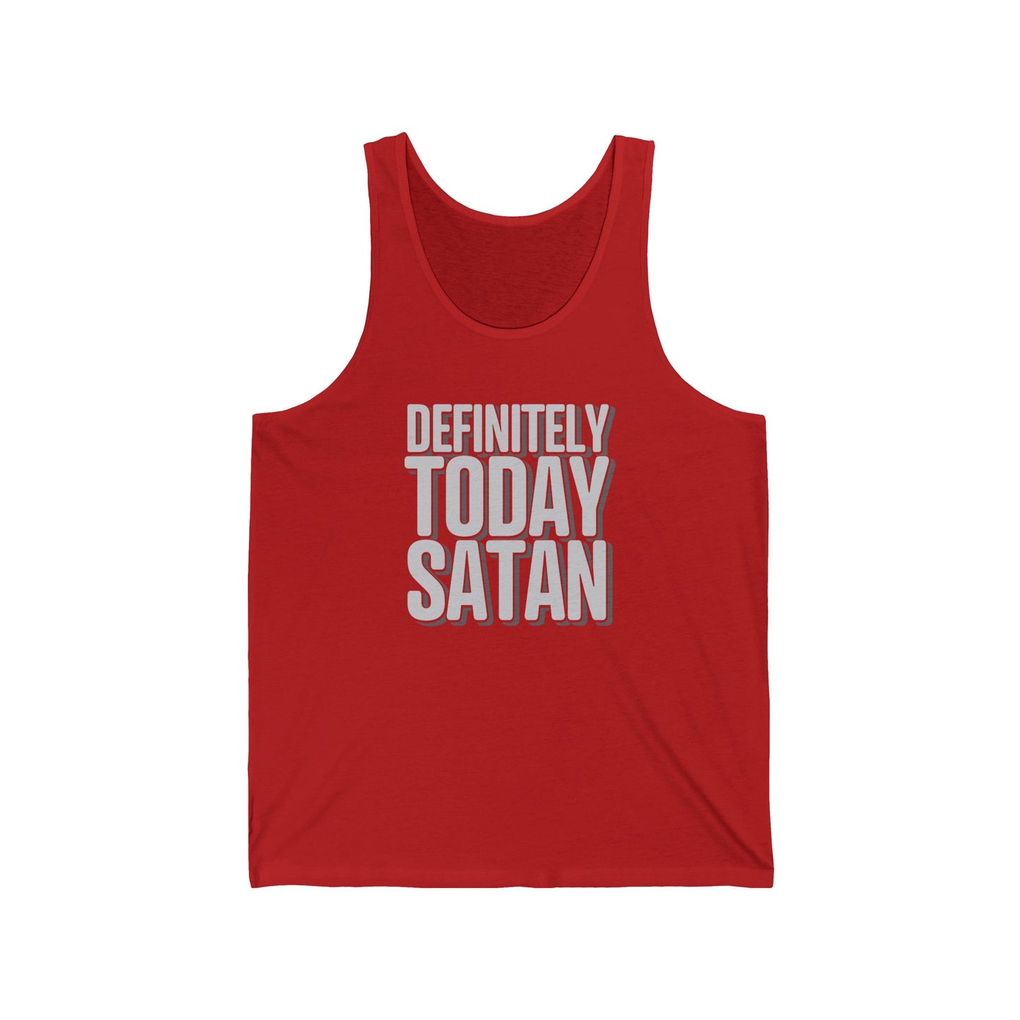 Definitely Today Satan - Tank