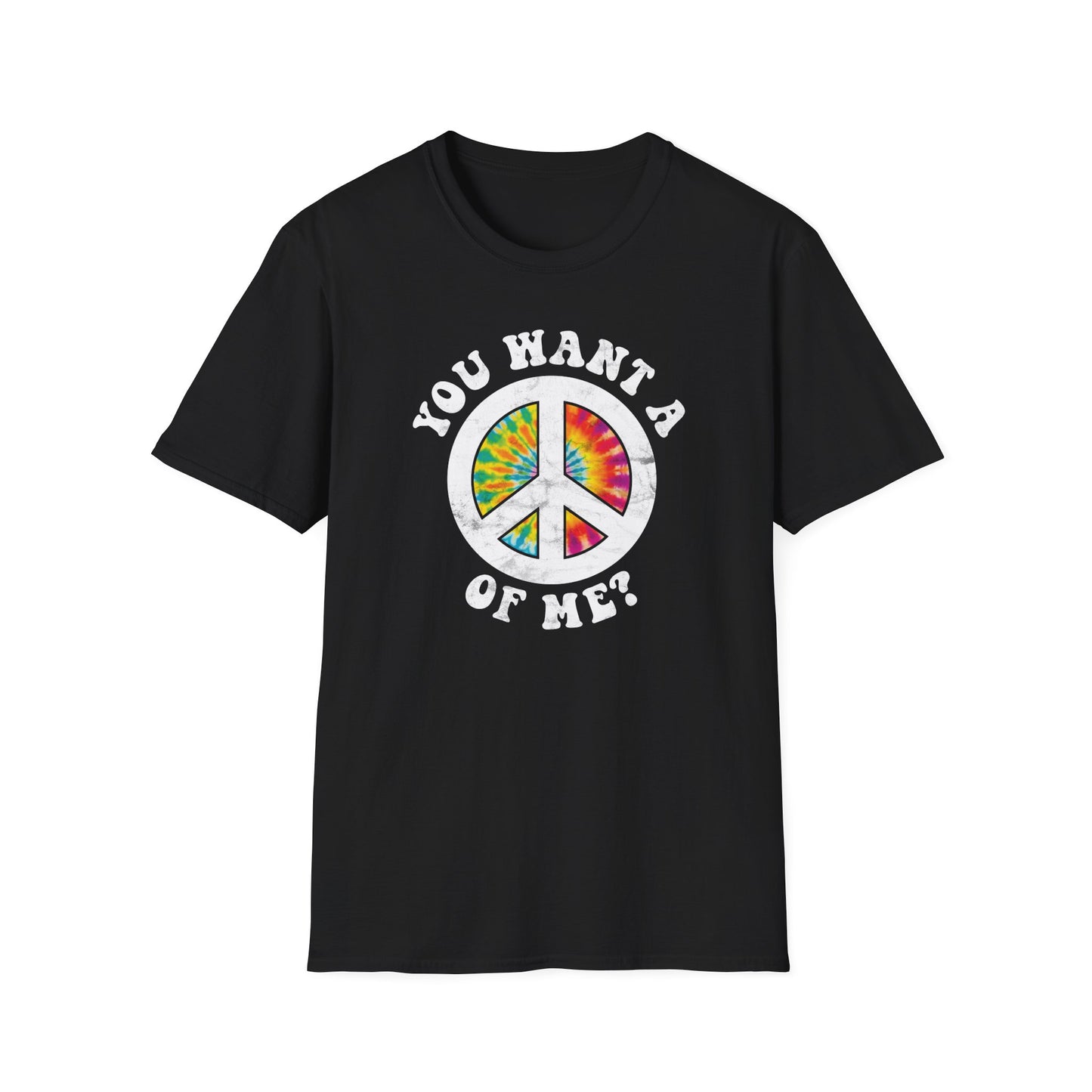 Peace of me? (Pre-distressed) - T-Shirt