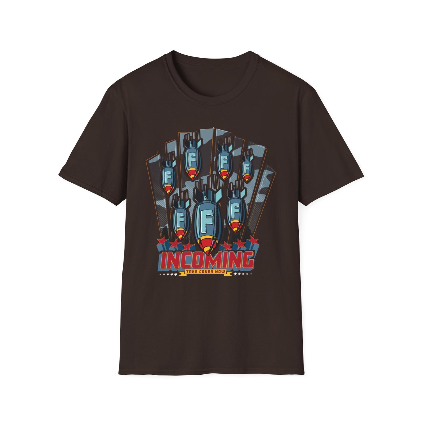 F-Bomb Incoming - T-Shirt
