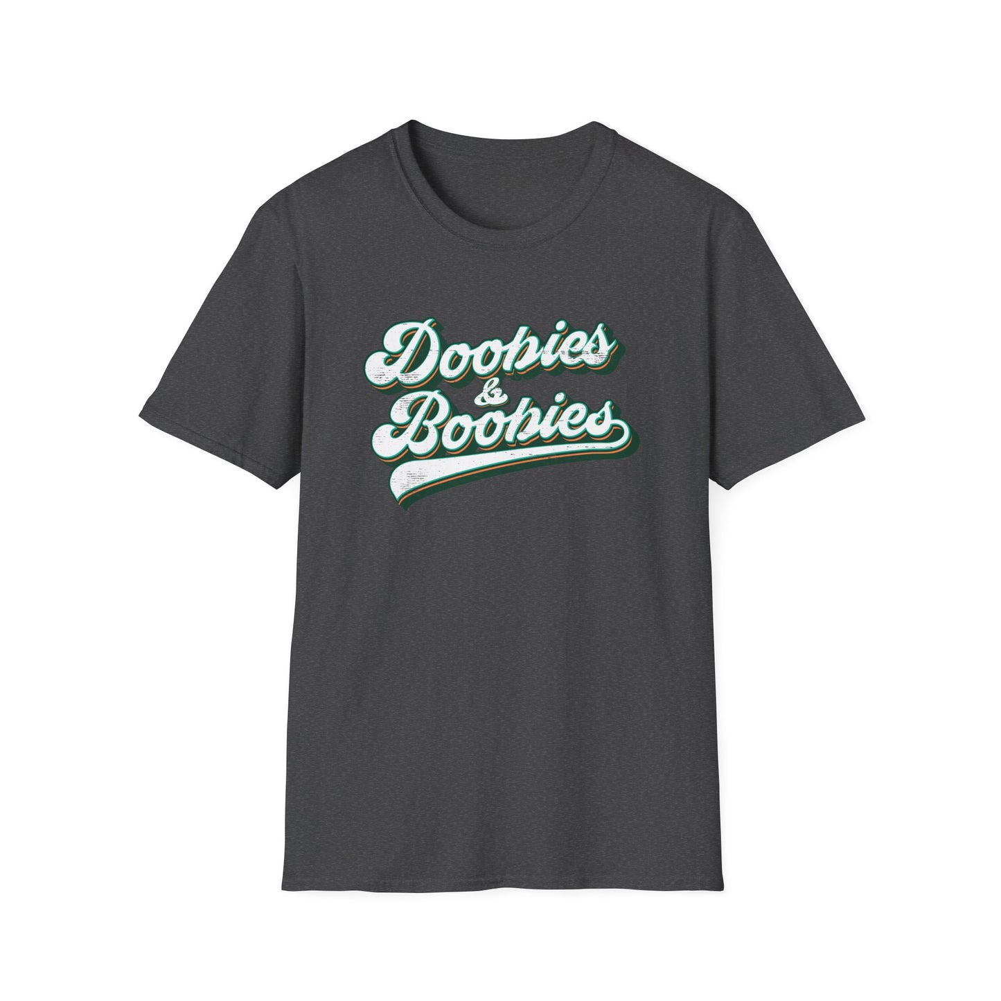 Doobies & Boobies (Pre-distressed) - T-shirt