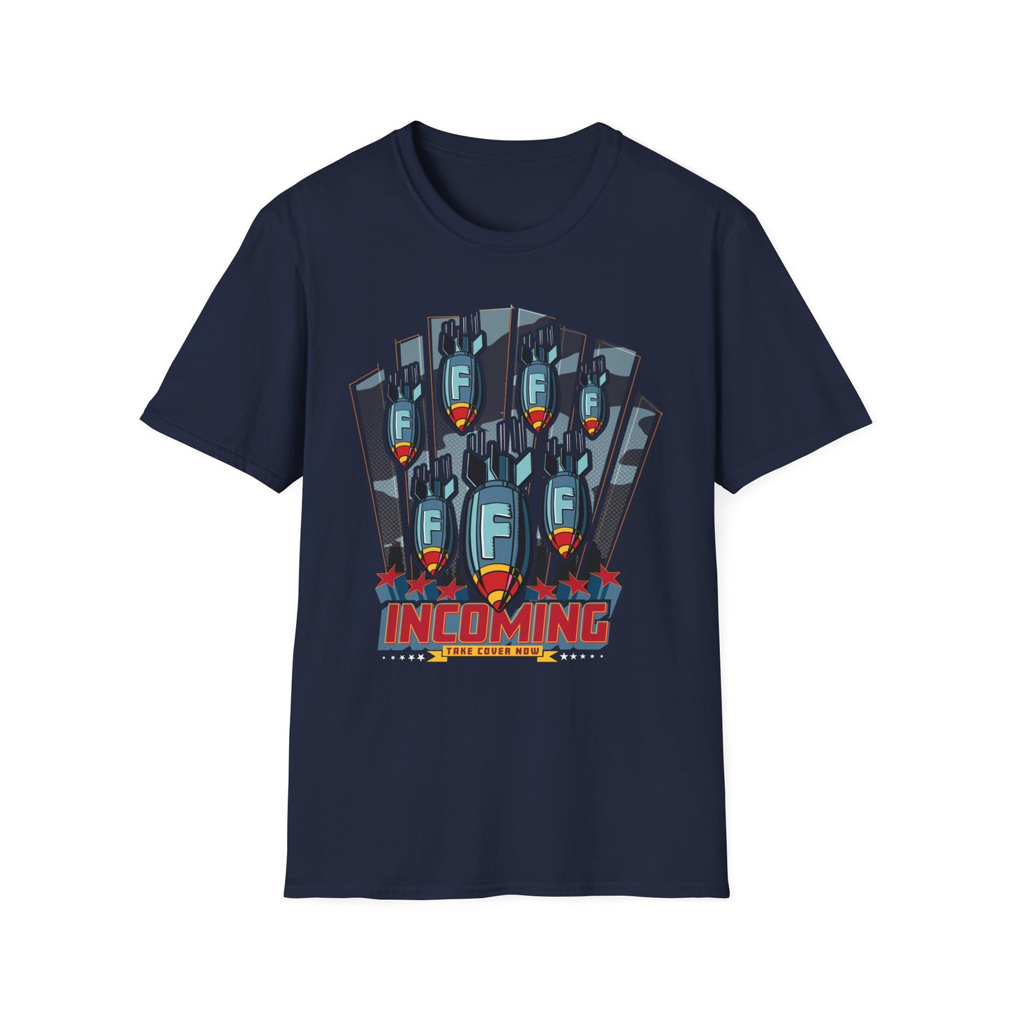 F-Bomb Incoming - T-Shirt