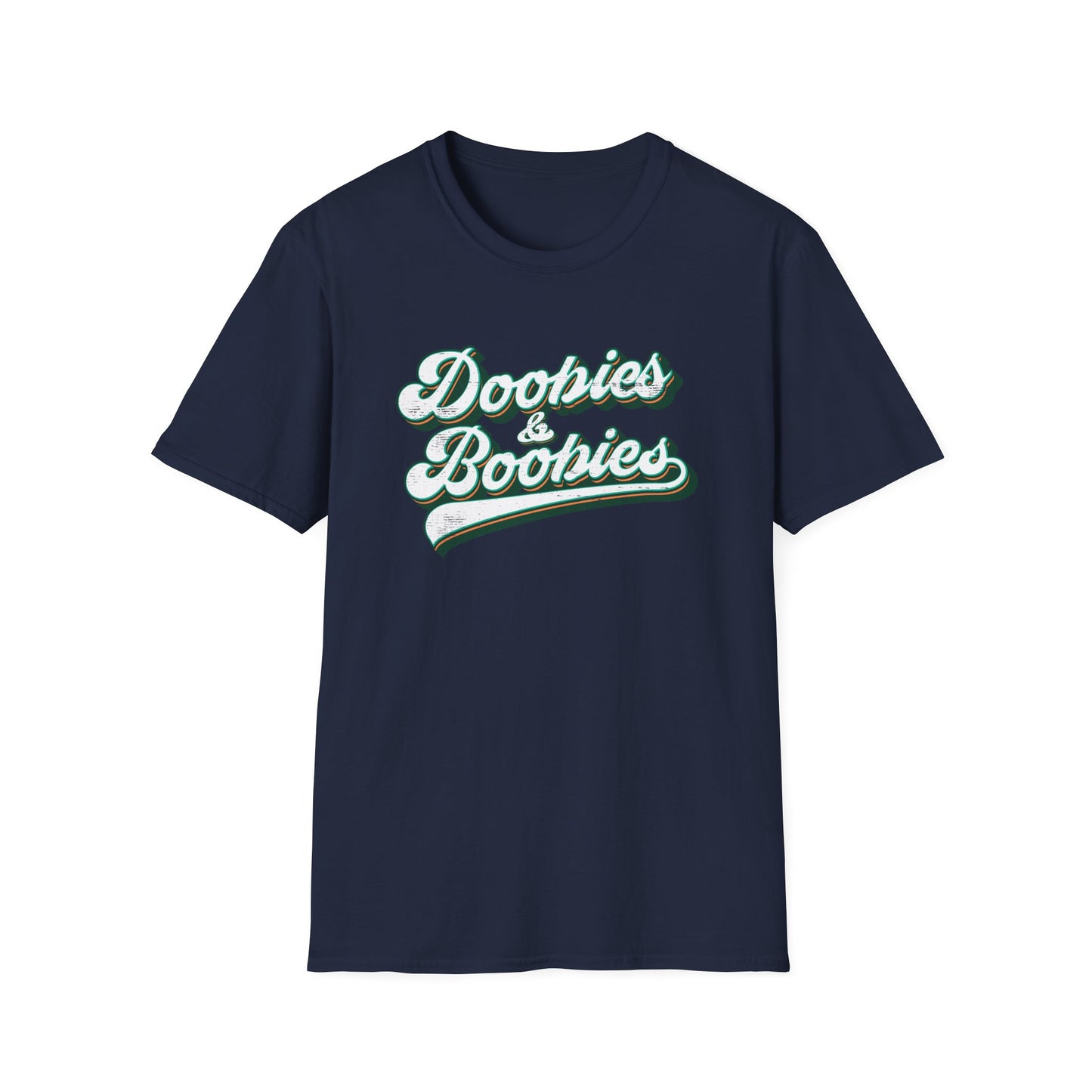 Doobies & Boobies (Pre-distressed) - T-shirt