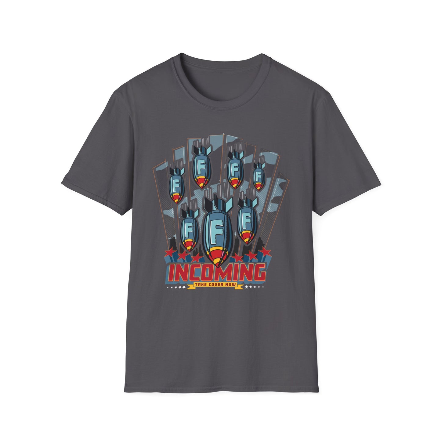 F-Bomb Incoming - T-Shirt