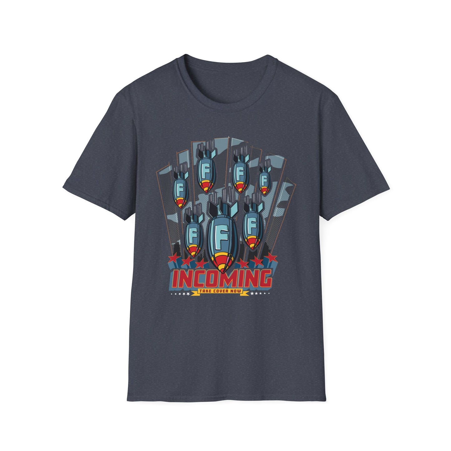 F-Bomb Incoming - T-Shirt