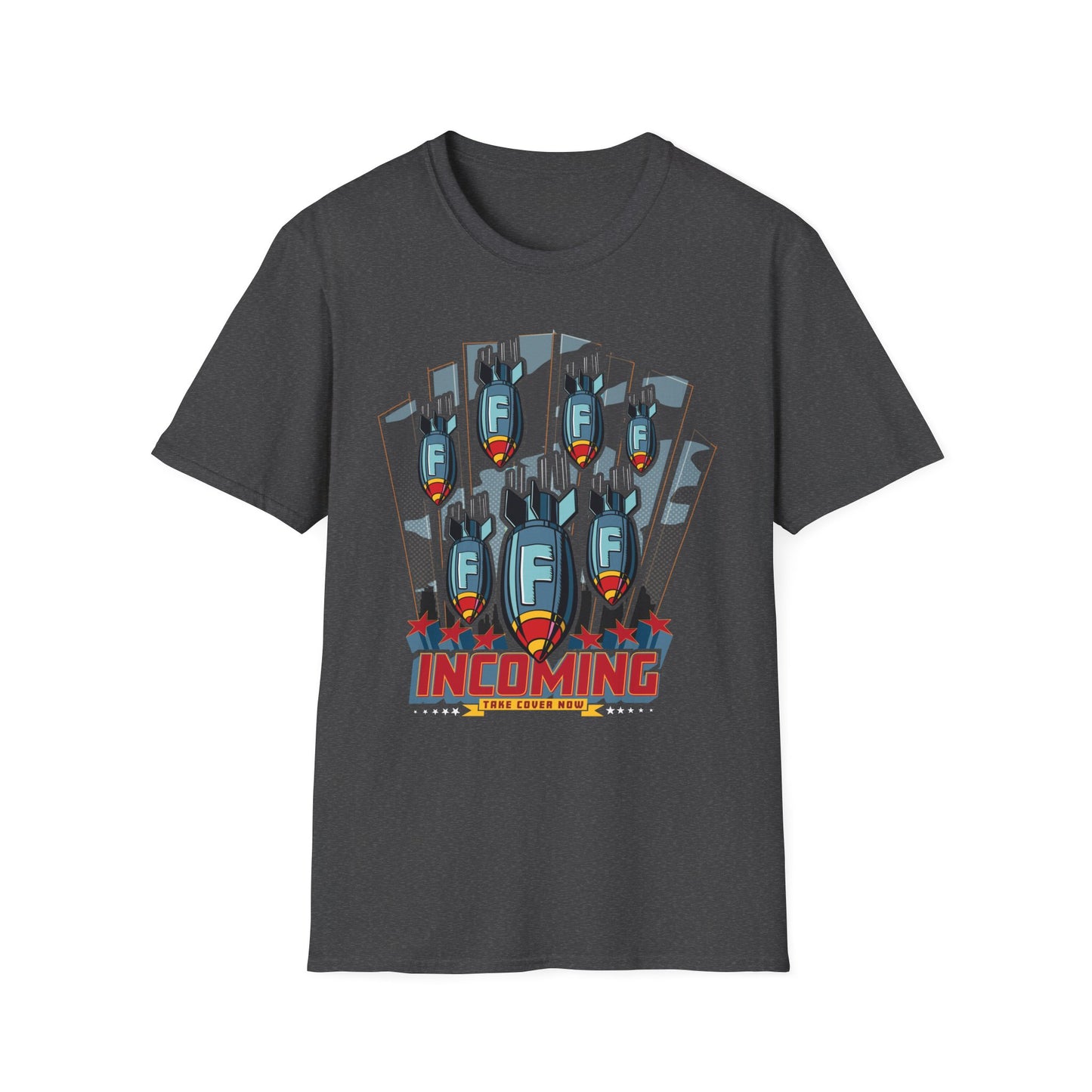 F-Bomb Incoming - T-Shirt