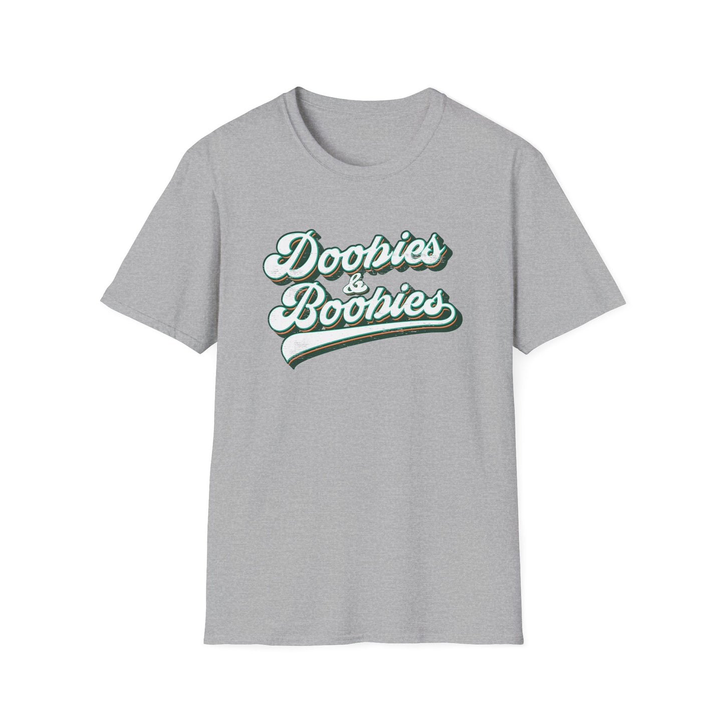 Doobies & Boobies (Pre-distressed) - T-shirt