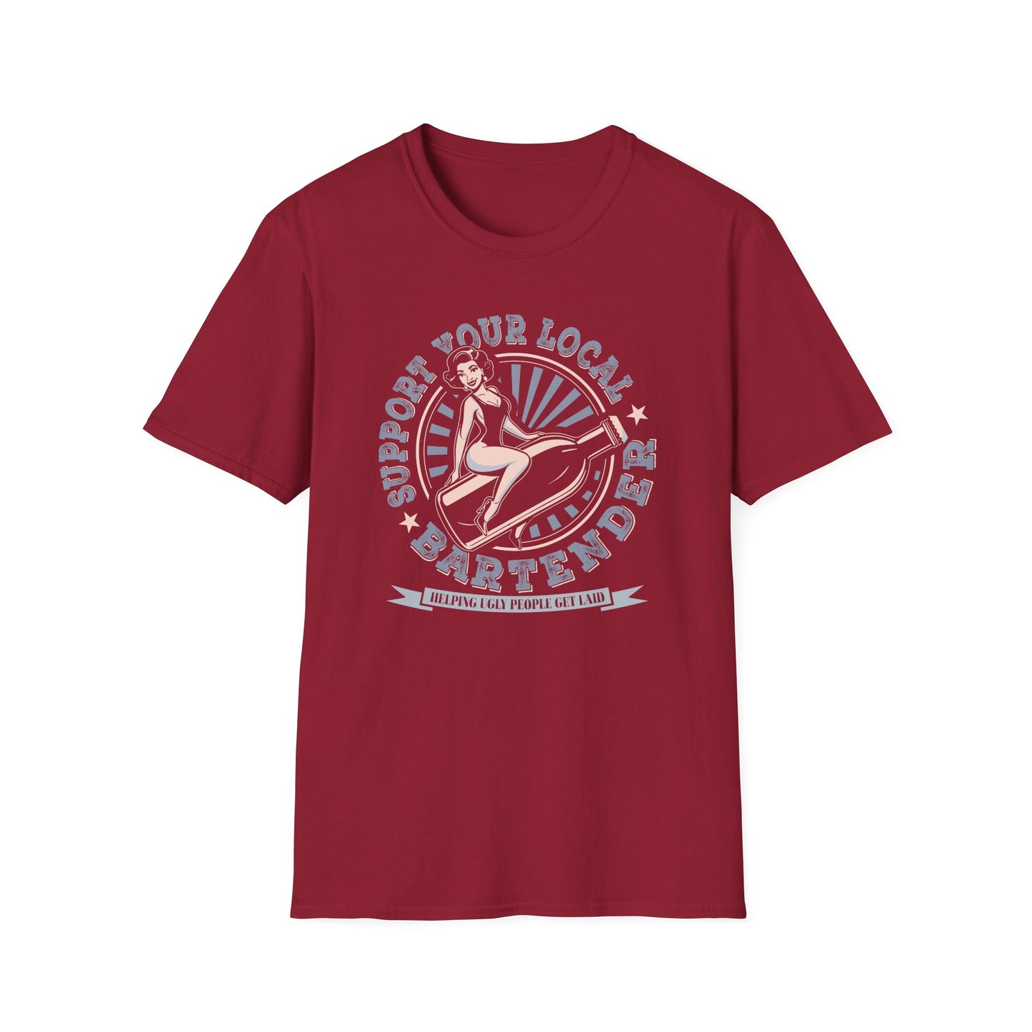 Support Your Local Bartender - T-shirt