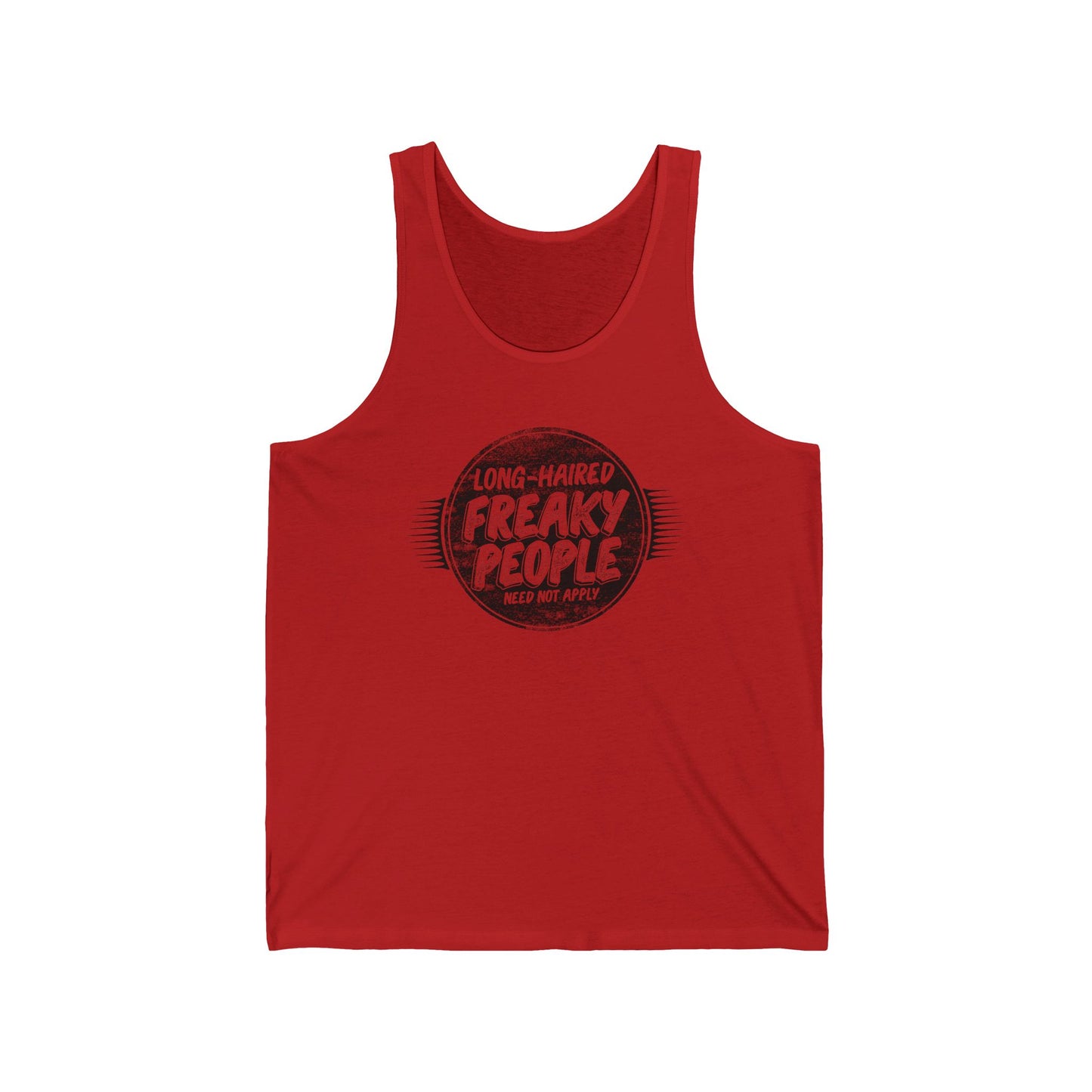 Freaky People (Pre-distressed) - Unisex Jersey Tank