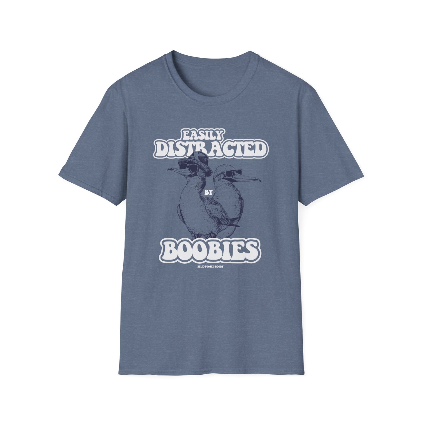 Easily Distracted by Boobies - T-Shirt