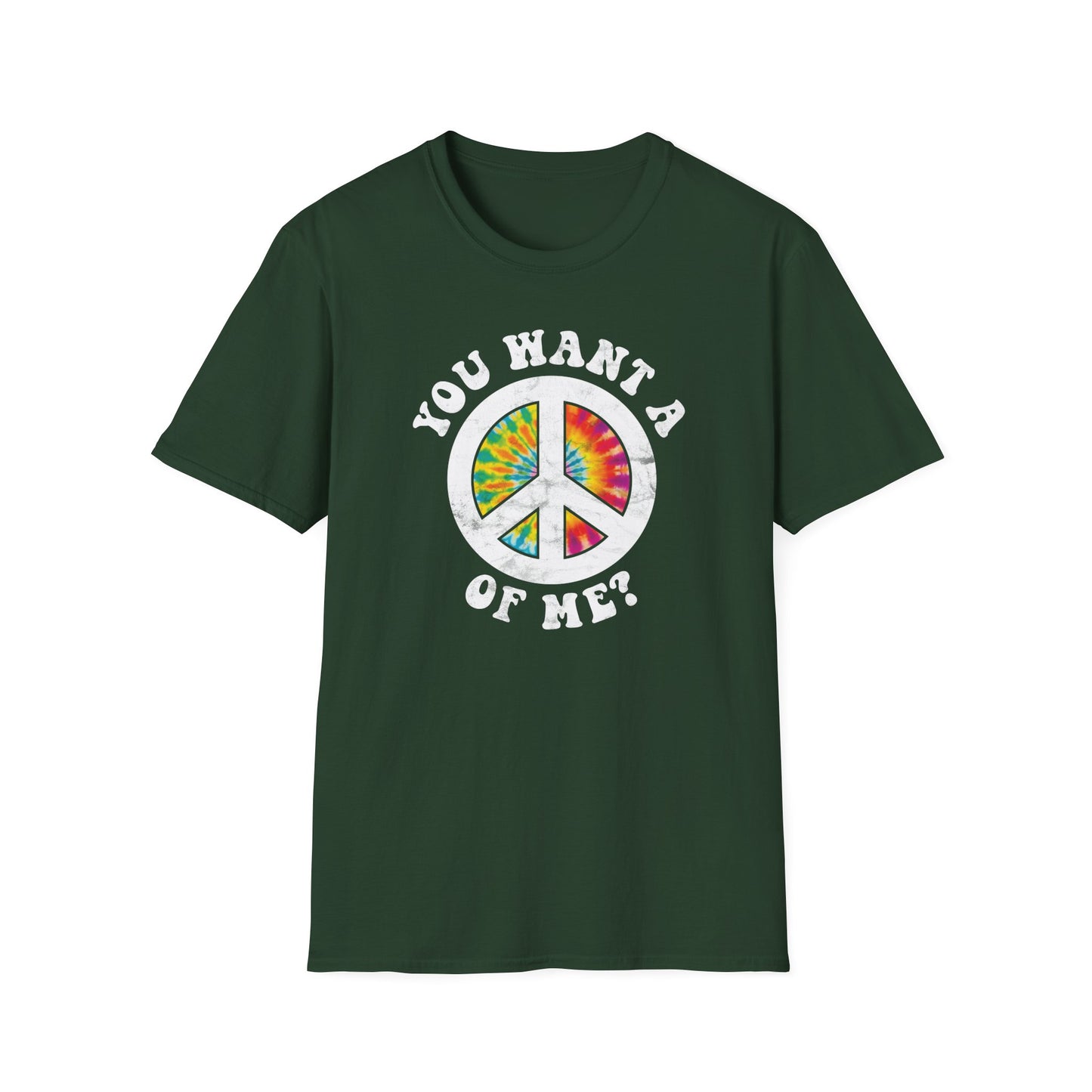 Peace of me? (Pre-distressed) - T-Shirt