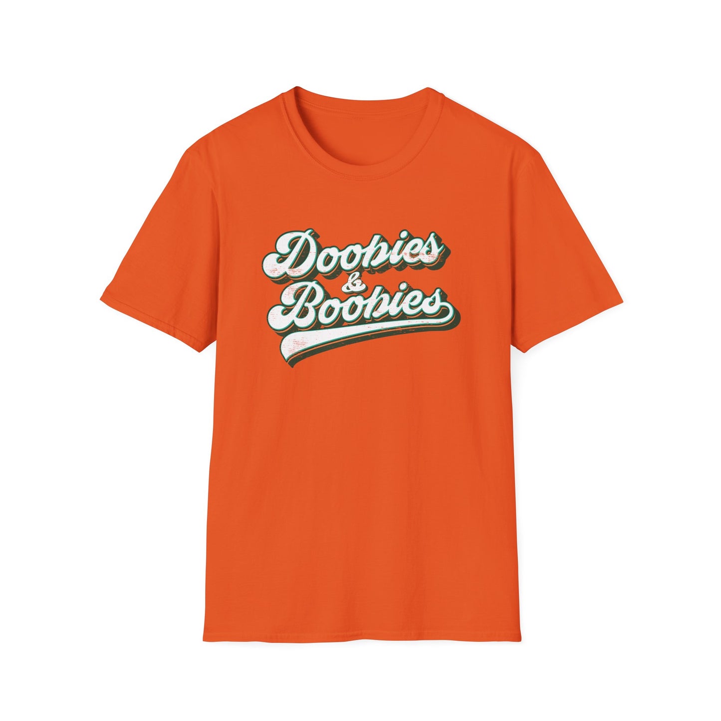 Doobies & Boobies (Pre-distressed) - T-shirt
