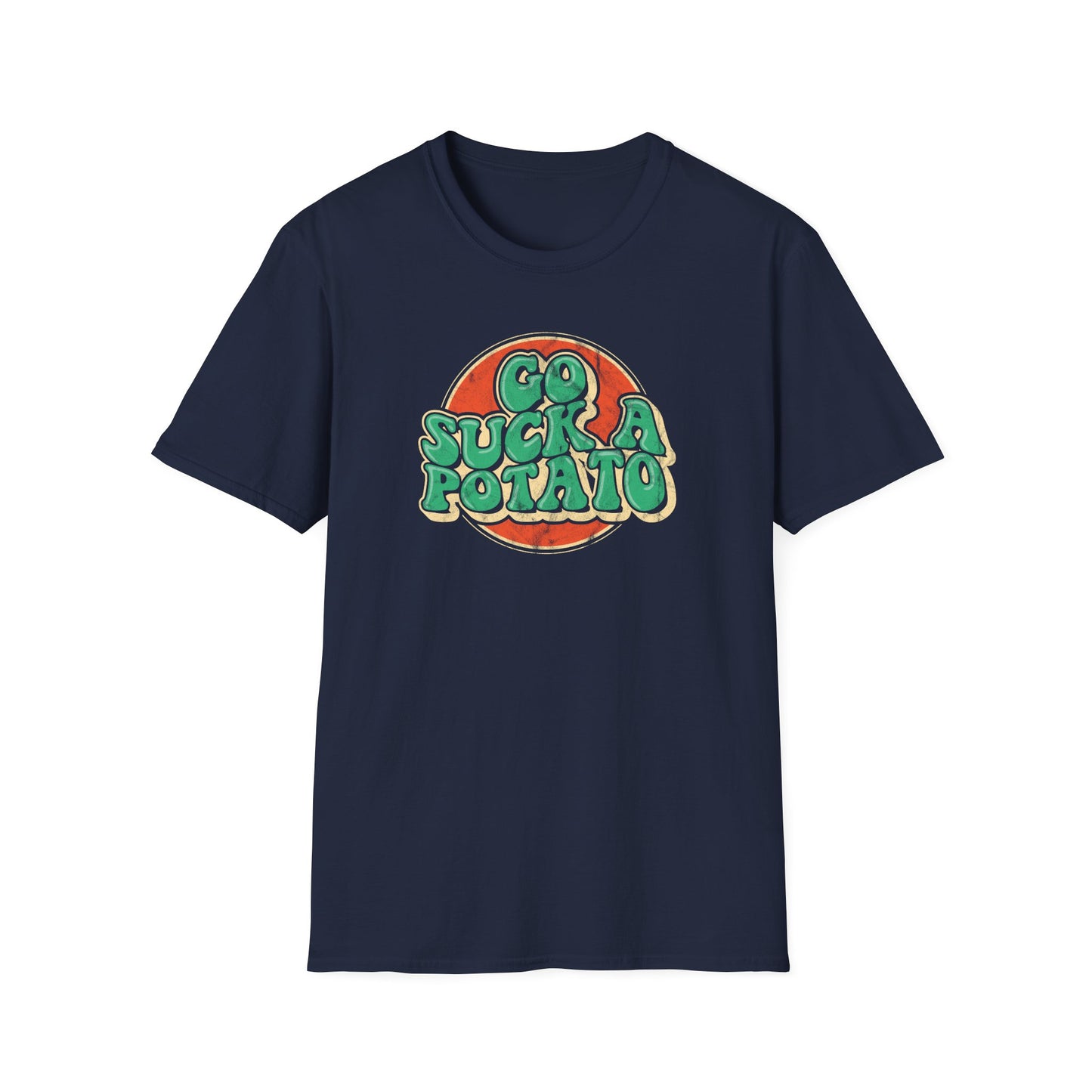 Go Suck A Potato - (Pre-distressed) - T-Shirt