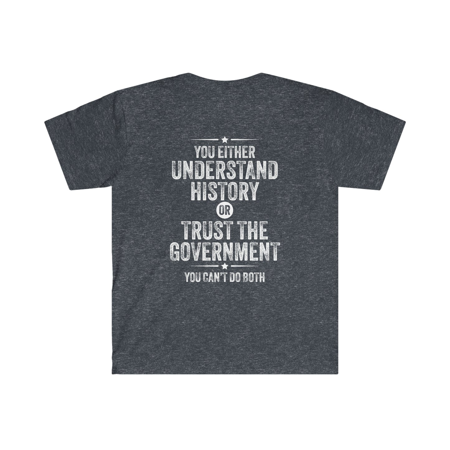 You either understand history or ...