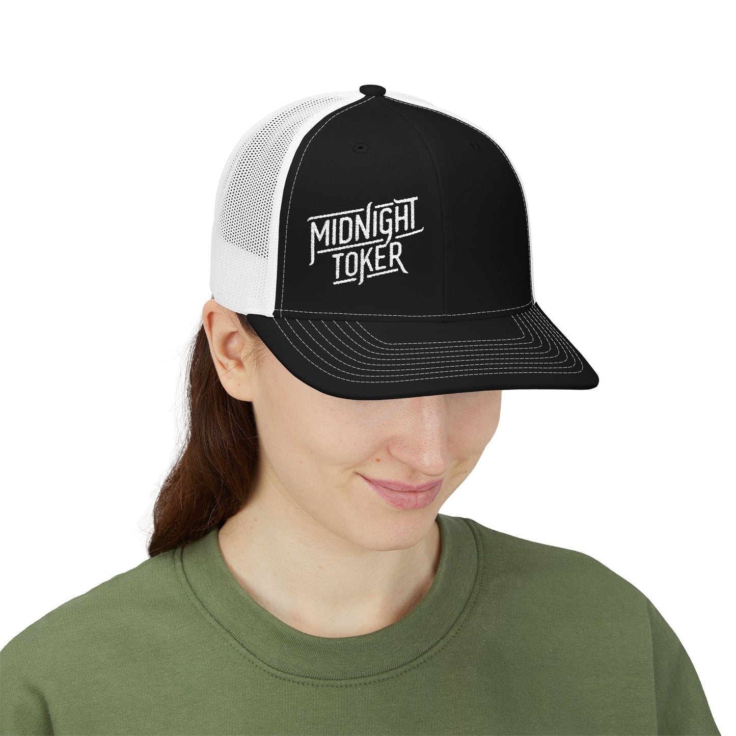 Midnight Toker - Snapback Trucker Cap