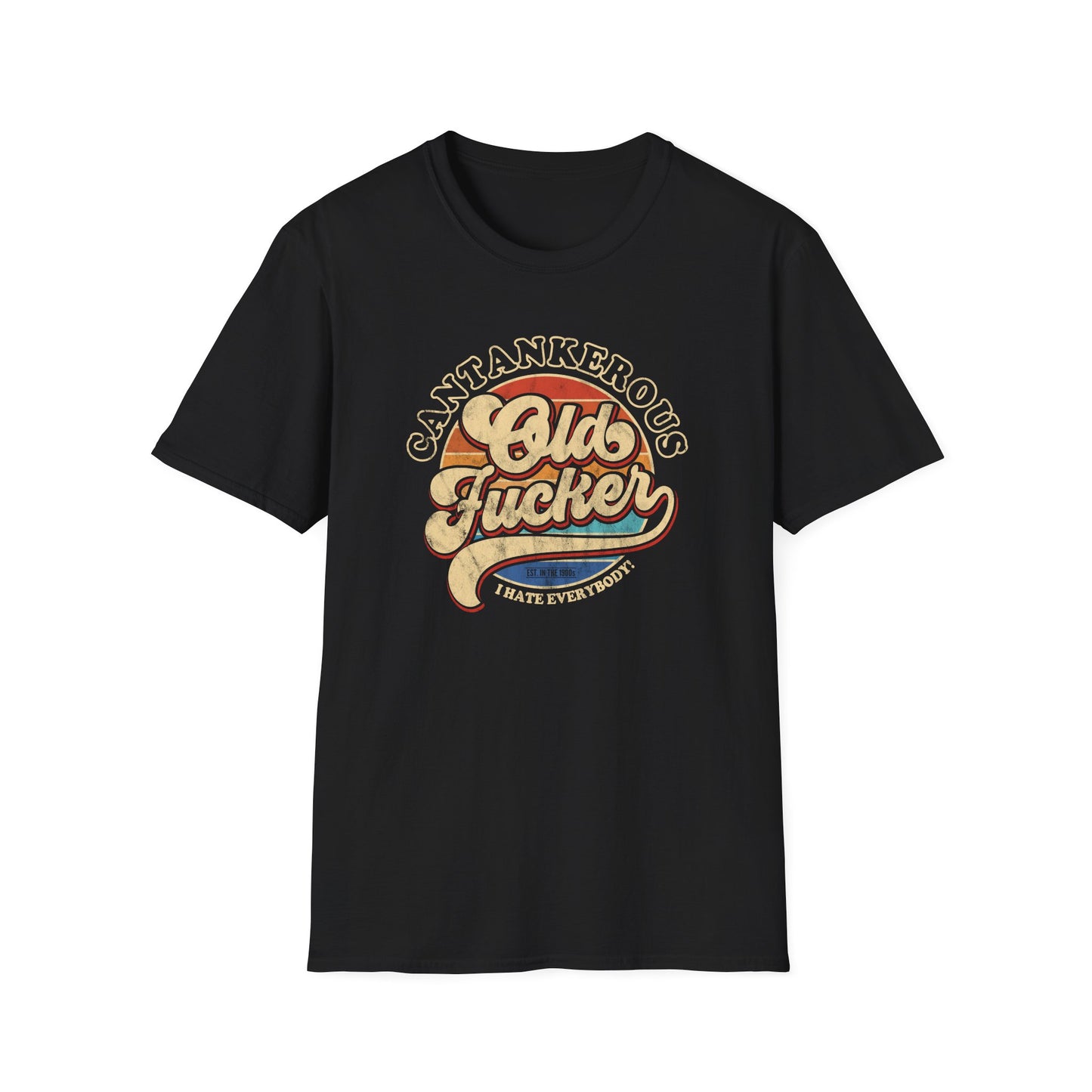Cantankerous Old F*cker - (Pre-distressed) - T-Shirt