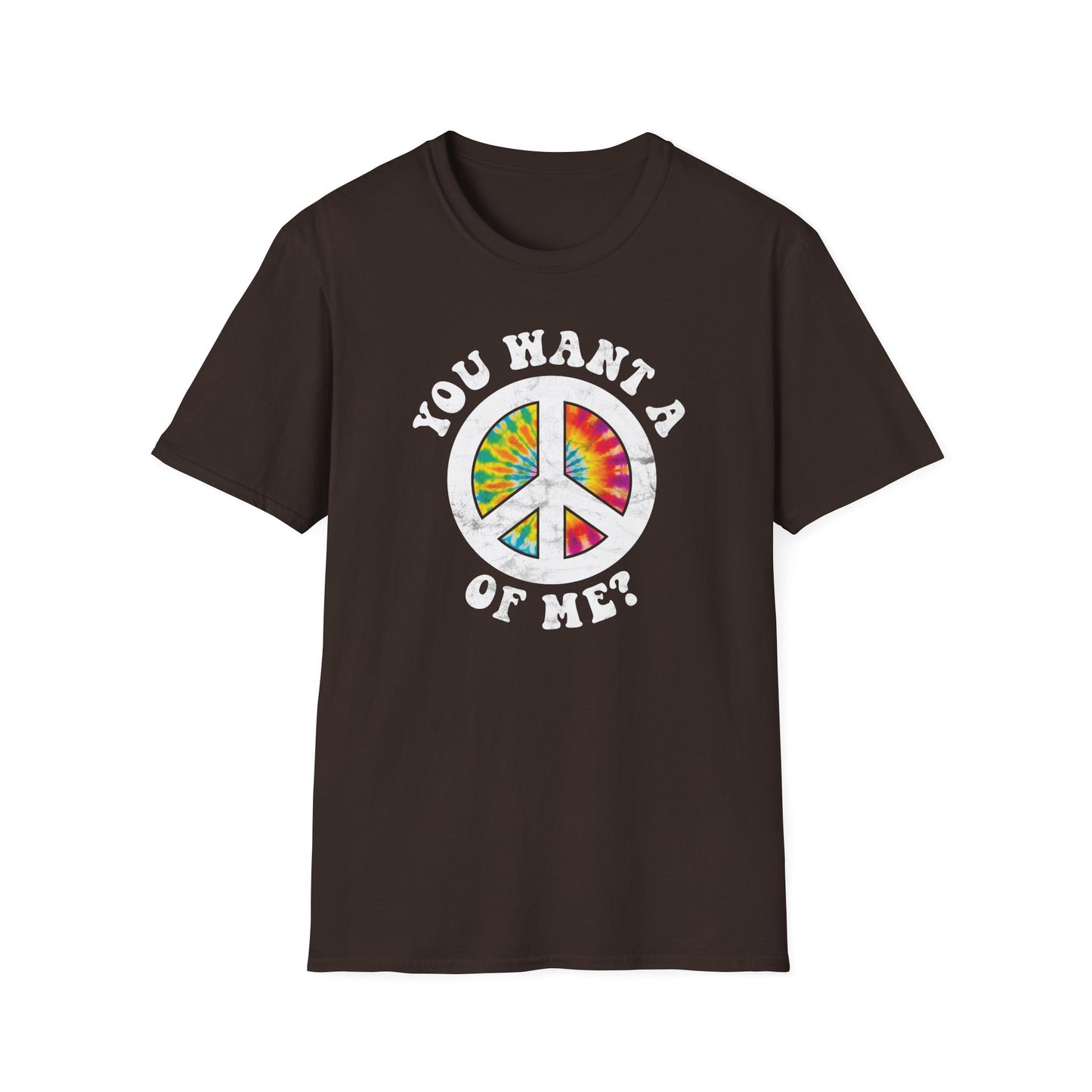 Peace of me? (Pre-distressed) - T-Shirt
