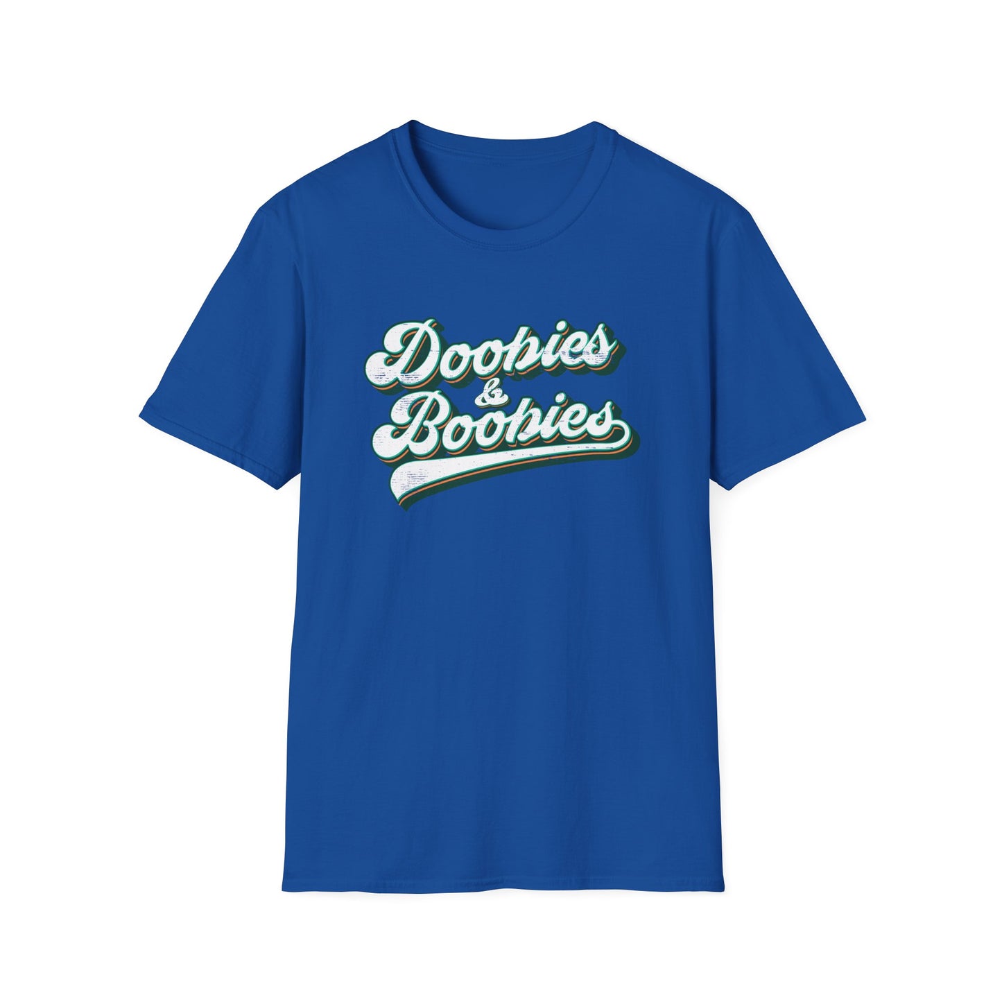 Doobies & Boobies (Pre-distressed) - T-shirt