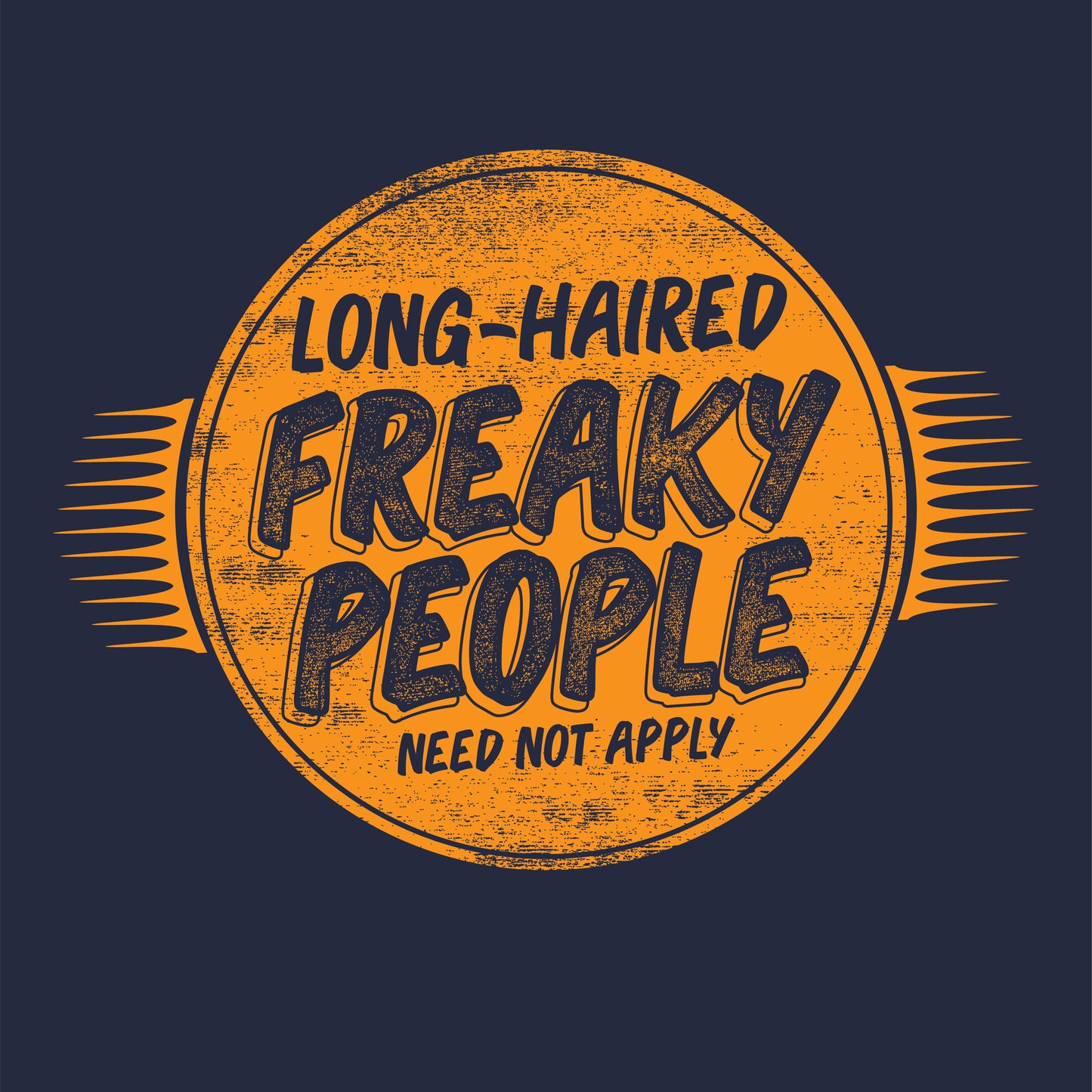 Long Haired Freaky People (Pre-Distressed) - T-shirt