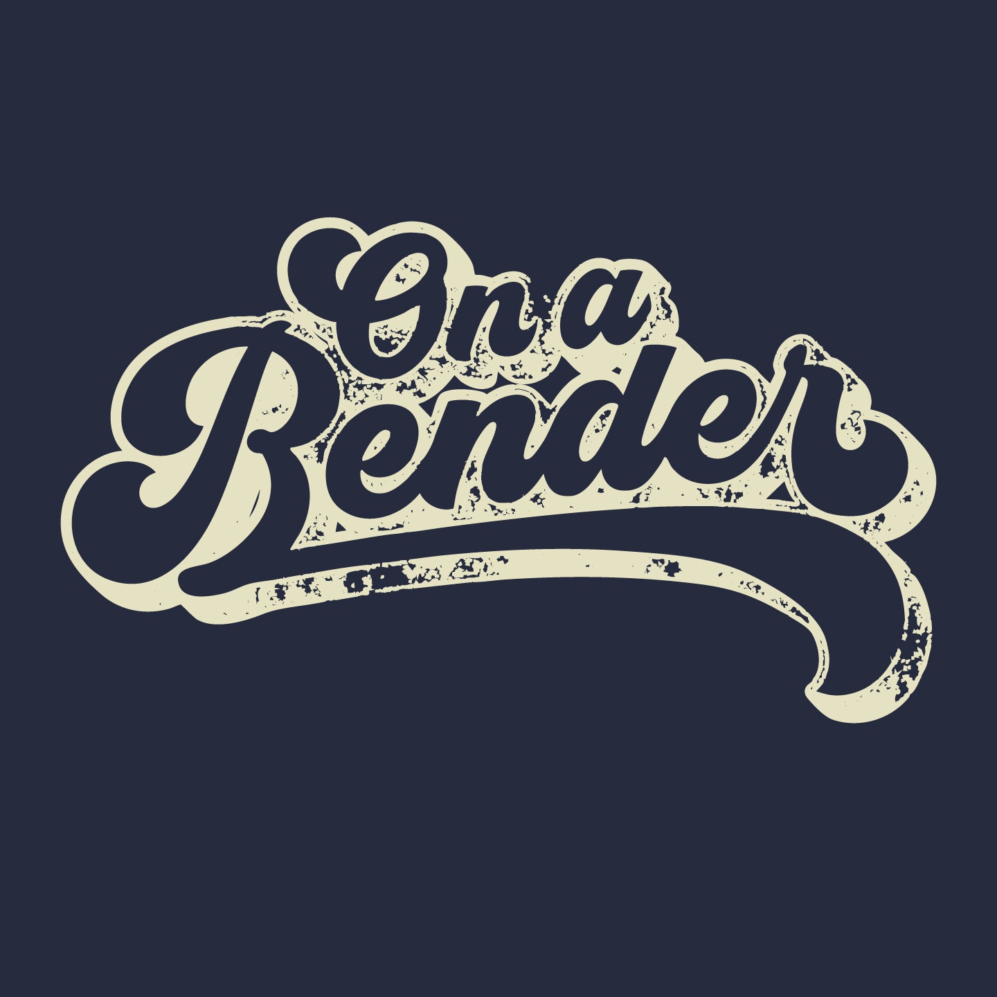 On a Bender (Pre-distressed) - Unisex Jersey Tank