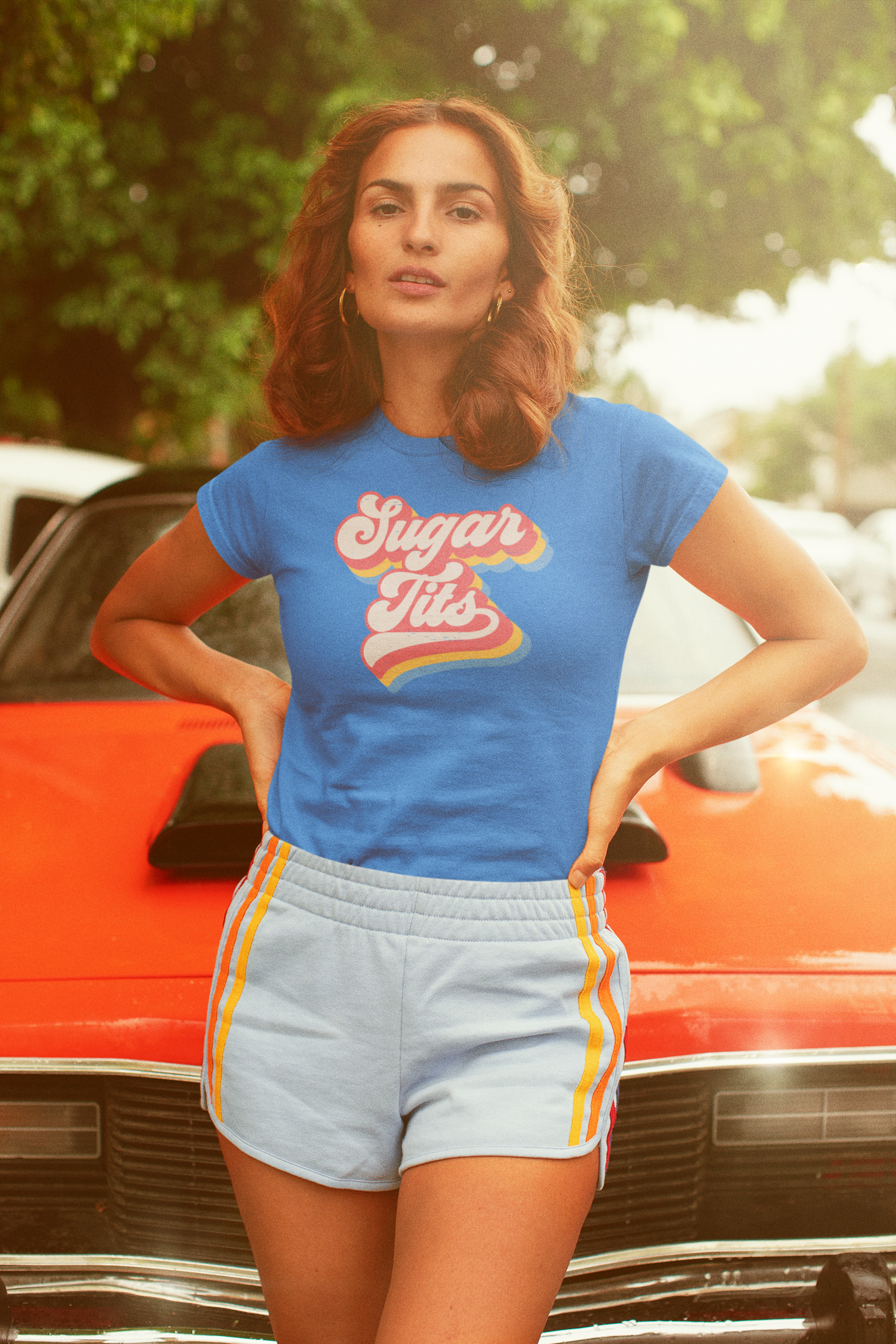 Sugar Tits (Pre-distressed) - T-shirt