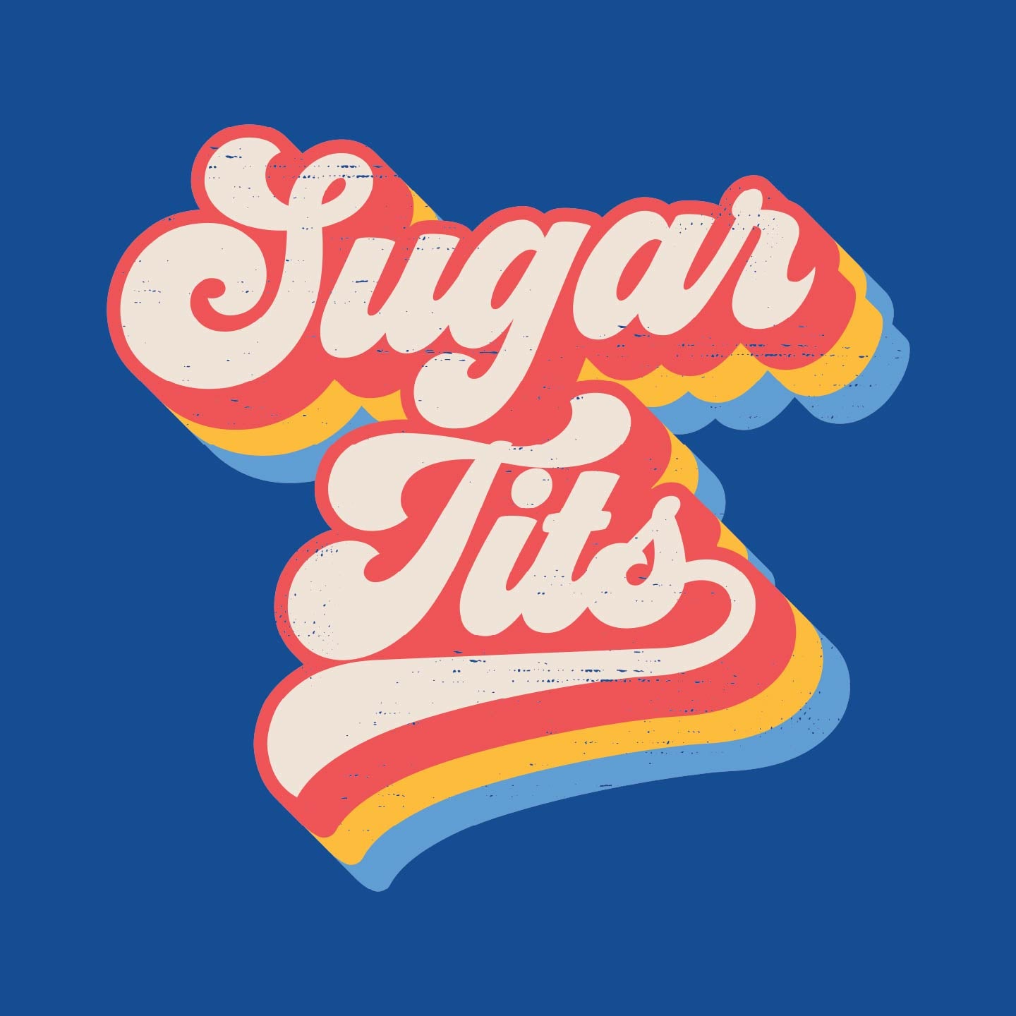 Sugar Tits (Pre-distressed) - Unisex Jersey Tank