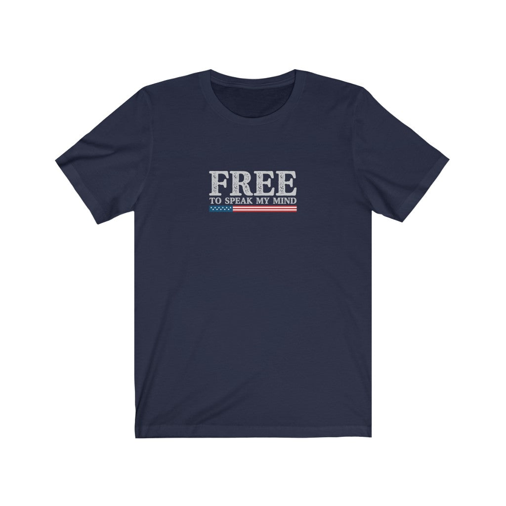 Free to speak my mind