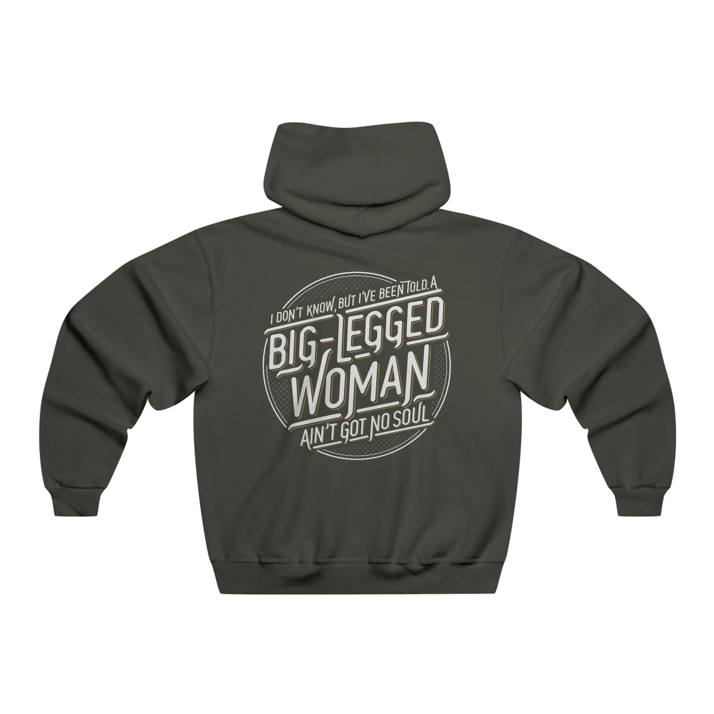 Big-Legged Woman - Hooded Sweatshirt