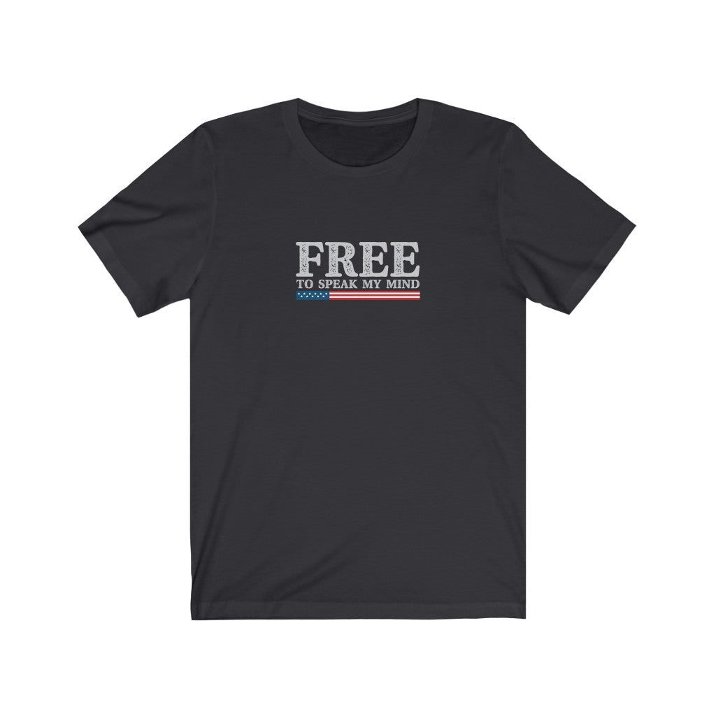 Free to speak my mind