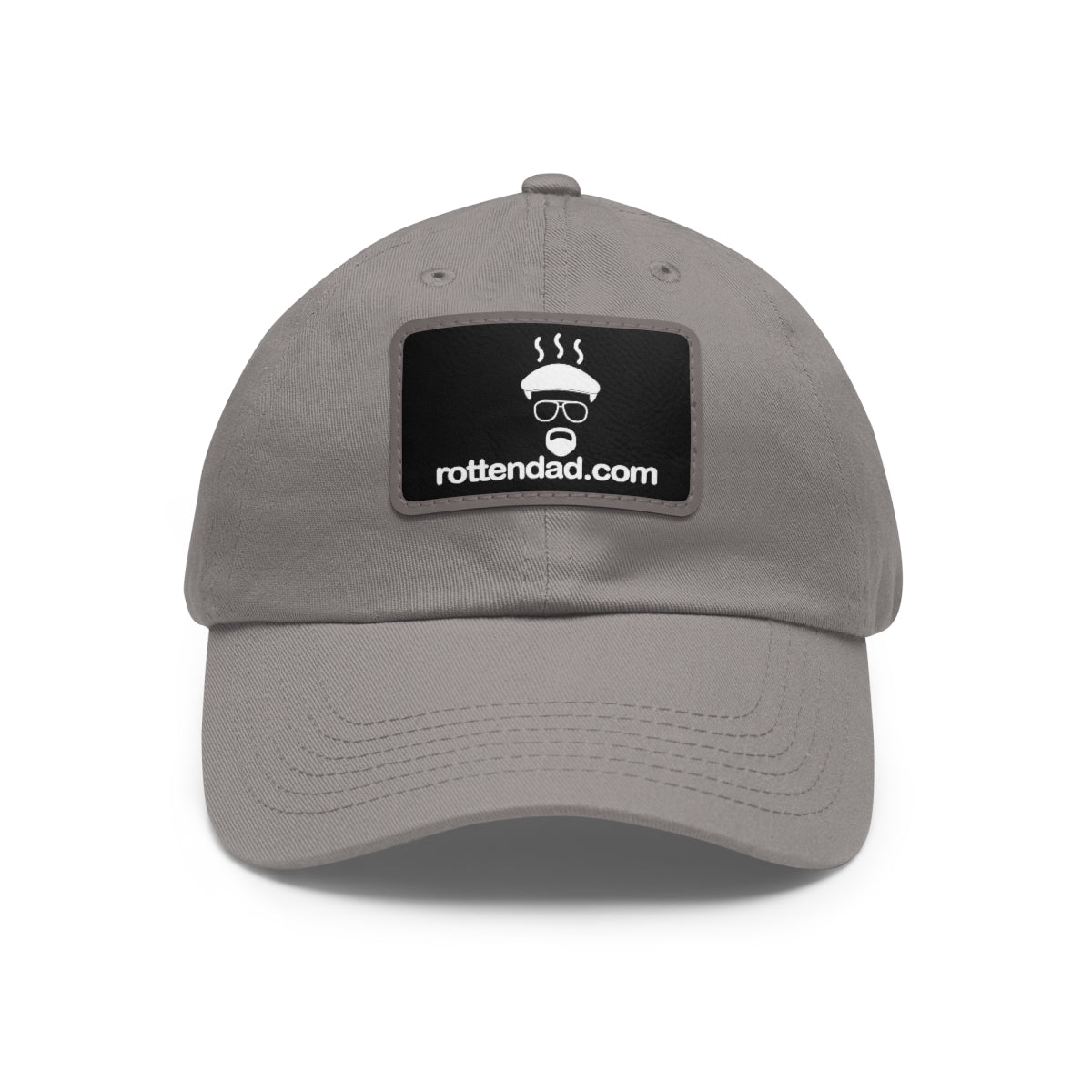 Rotten Dad Hat with Leather Patch