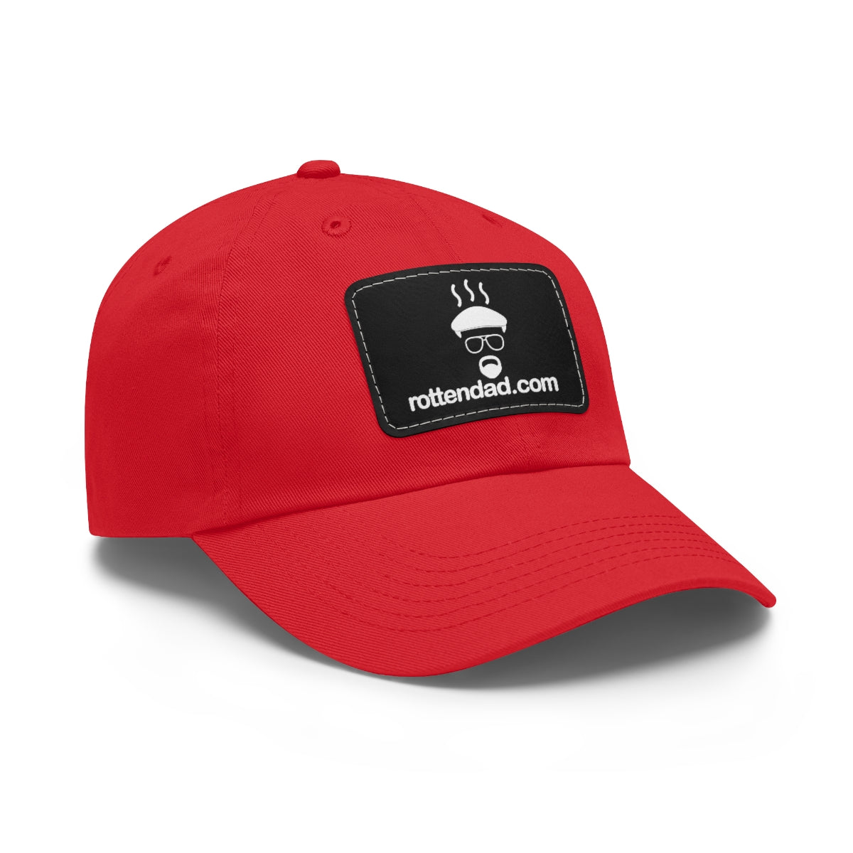 Rotten Dad Hat with Leather Patch