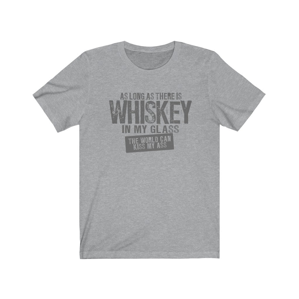 As long as there is whiskey in my glass