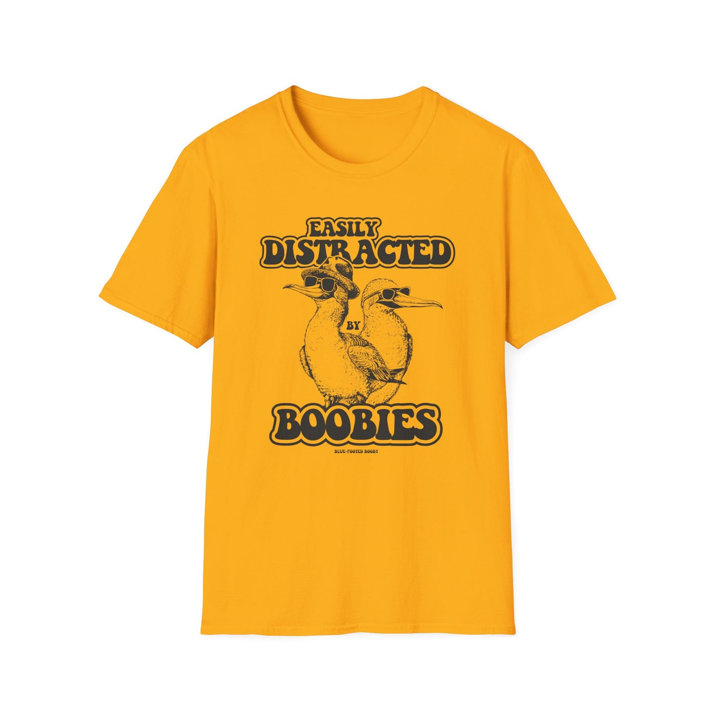 Easily Distracted by Boobies - T-Shirt