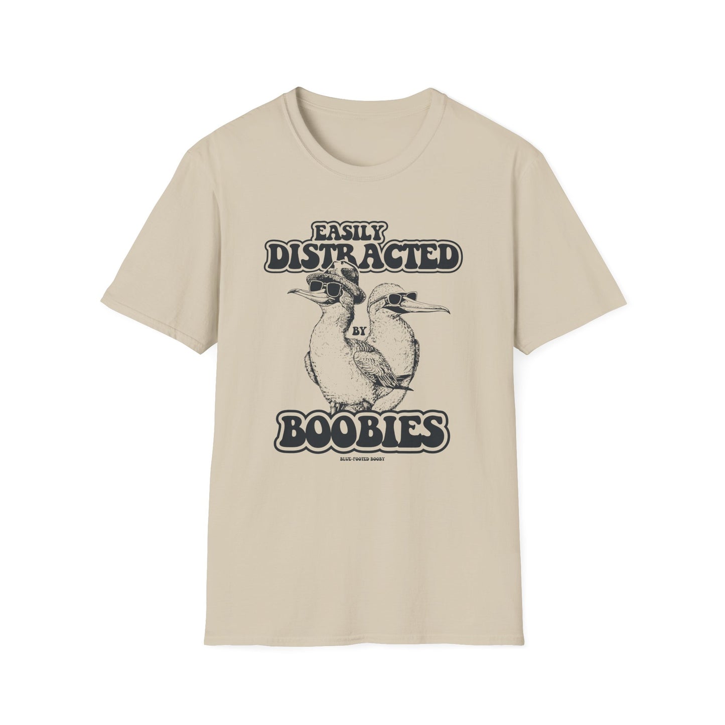 Easily Distracted by Boobies - T-Shirt